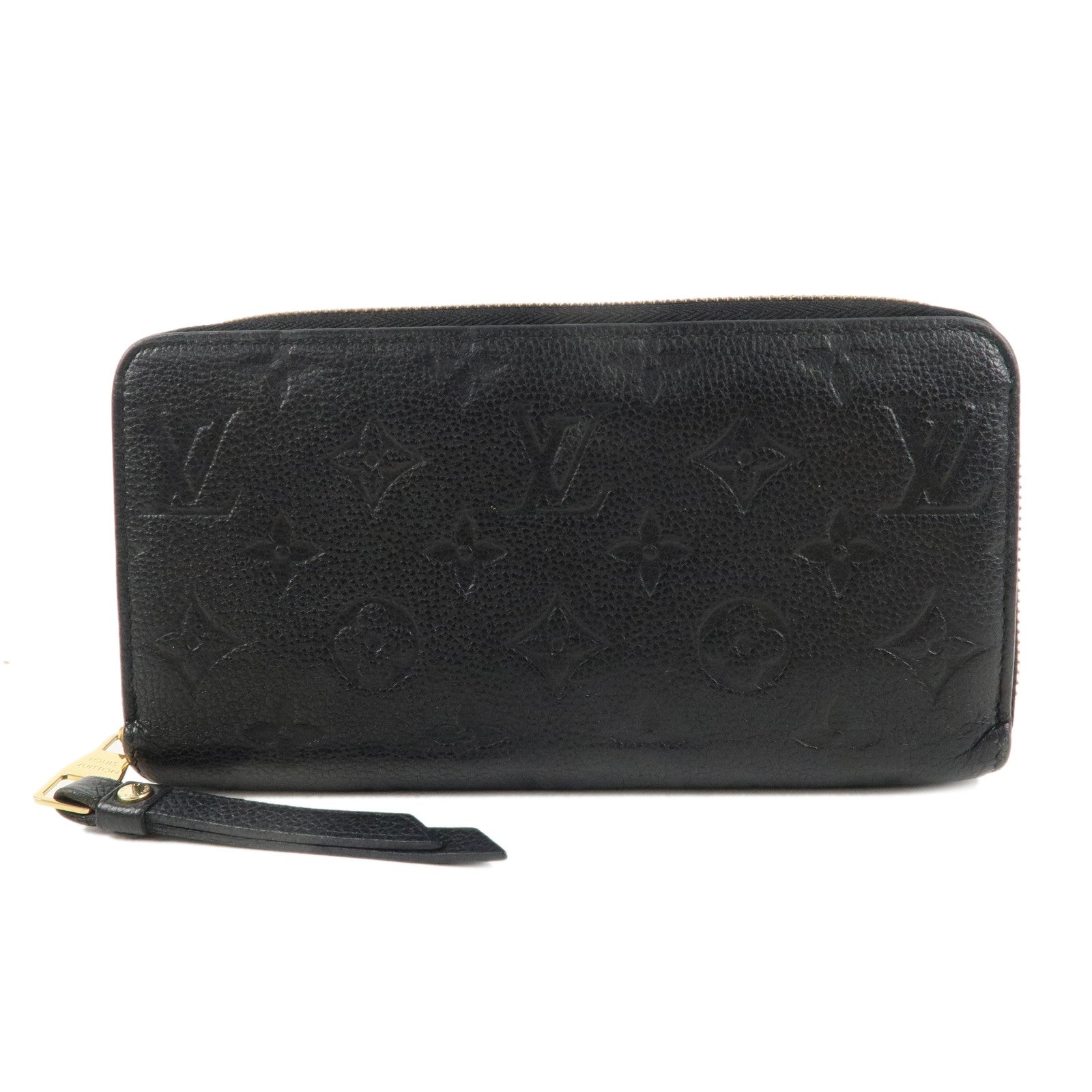 Louis-Vuitton-Monogram-Empreinte-Zippy-Wallet-Noir-M61864