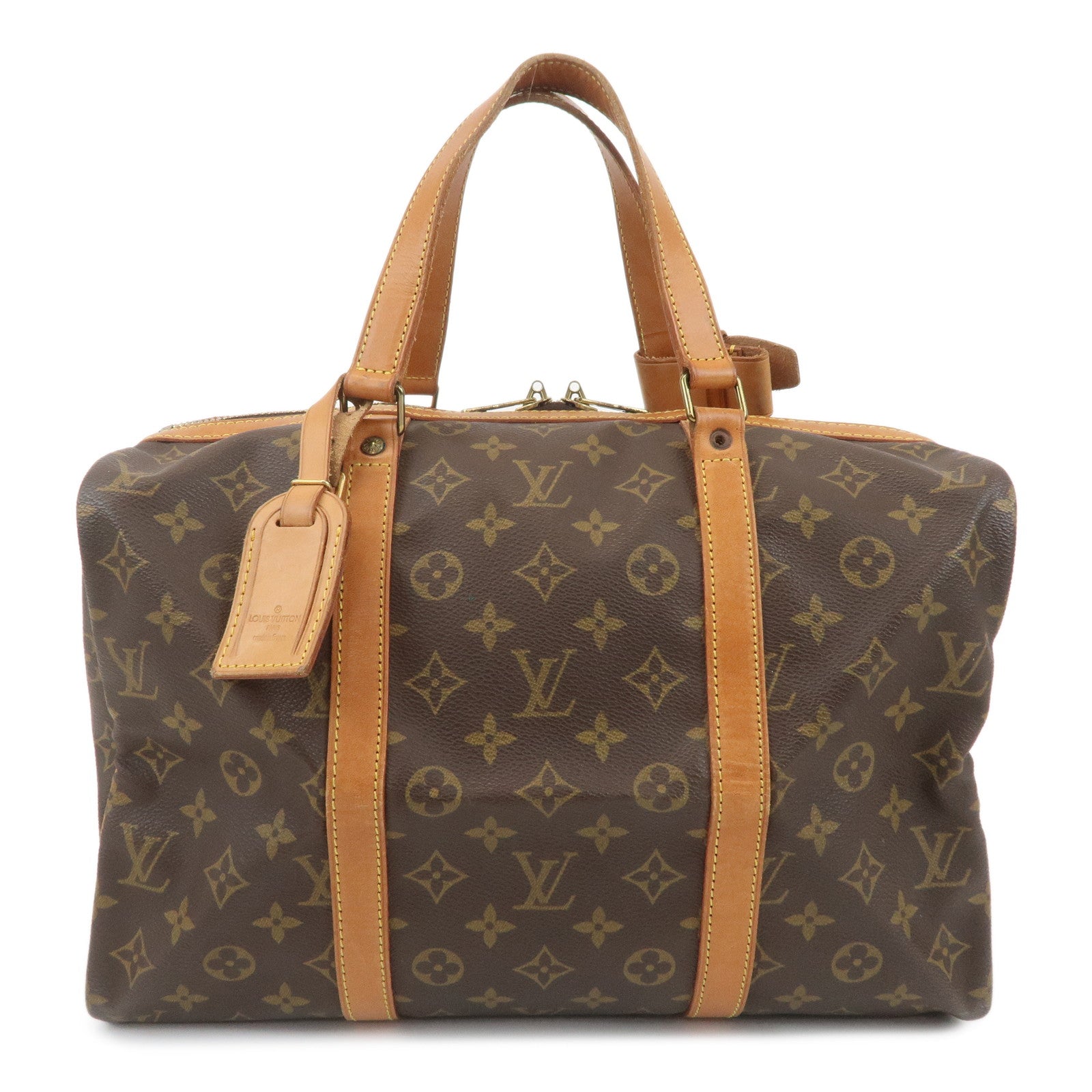 Louis Vuitton Monogram Sac Souple 35 Boston Bag M41626