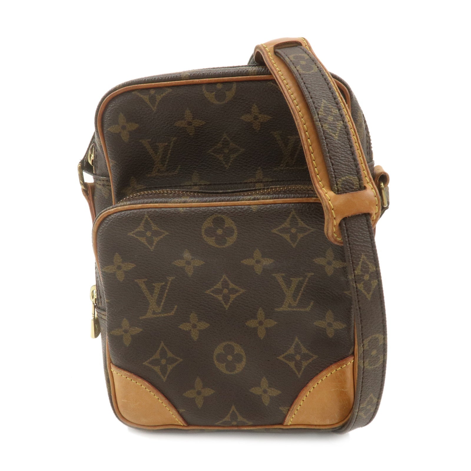 Louis Vuitton Monogram Amazone Shoulder Bag Brown M45236