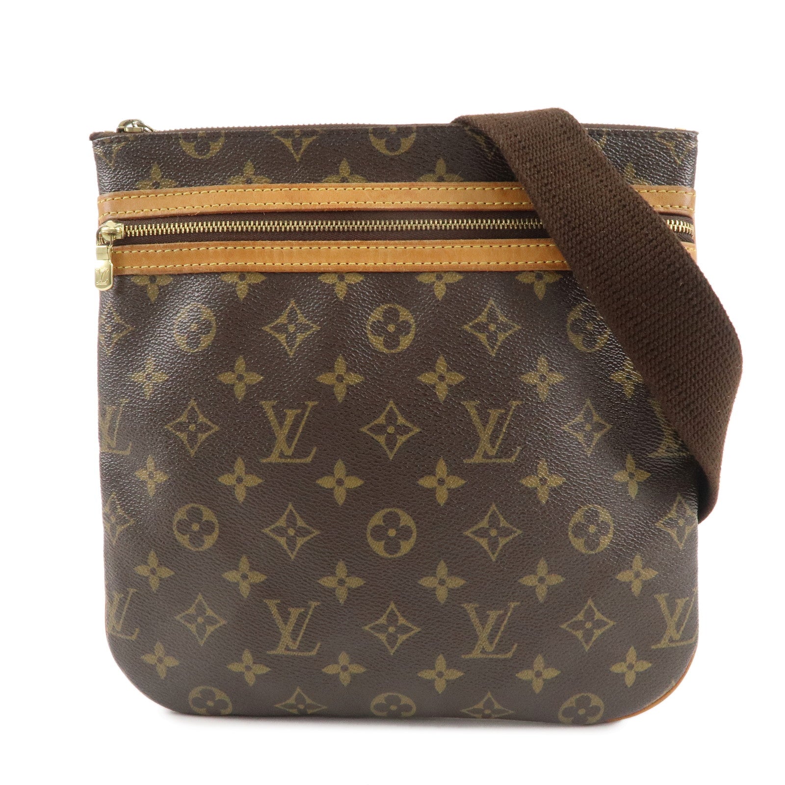 Louis Vuitton Monogram Pochette Bosphore Shoulder Bag M40044