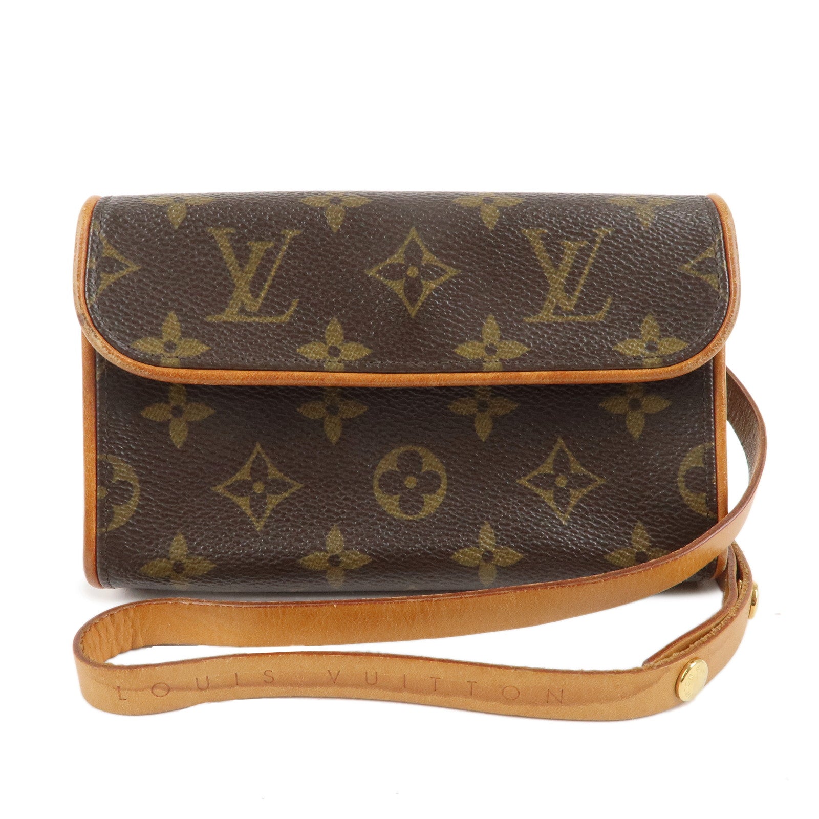 Louis Vuitton Monogram Pochette Florentine Waist Bag SizeXS M51855