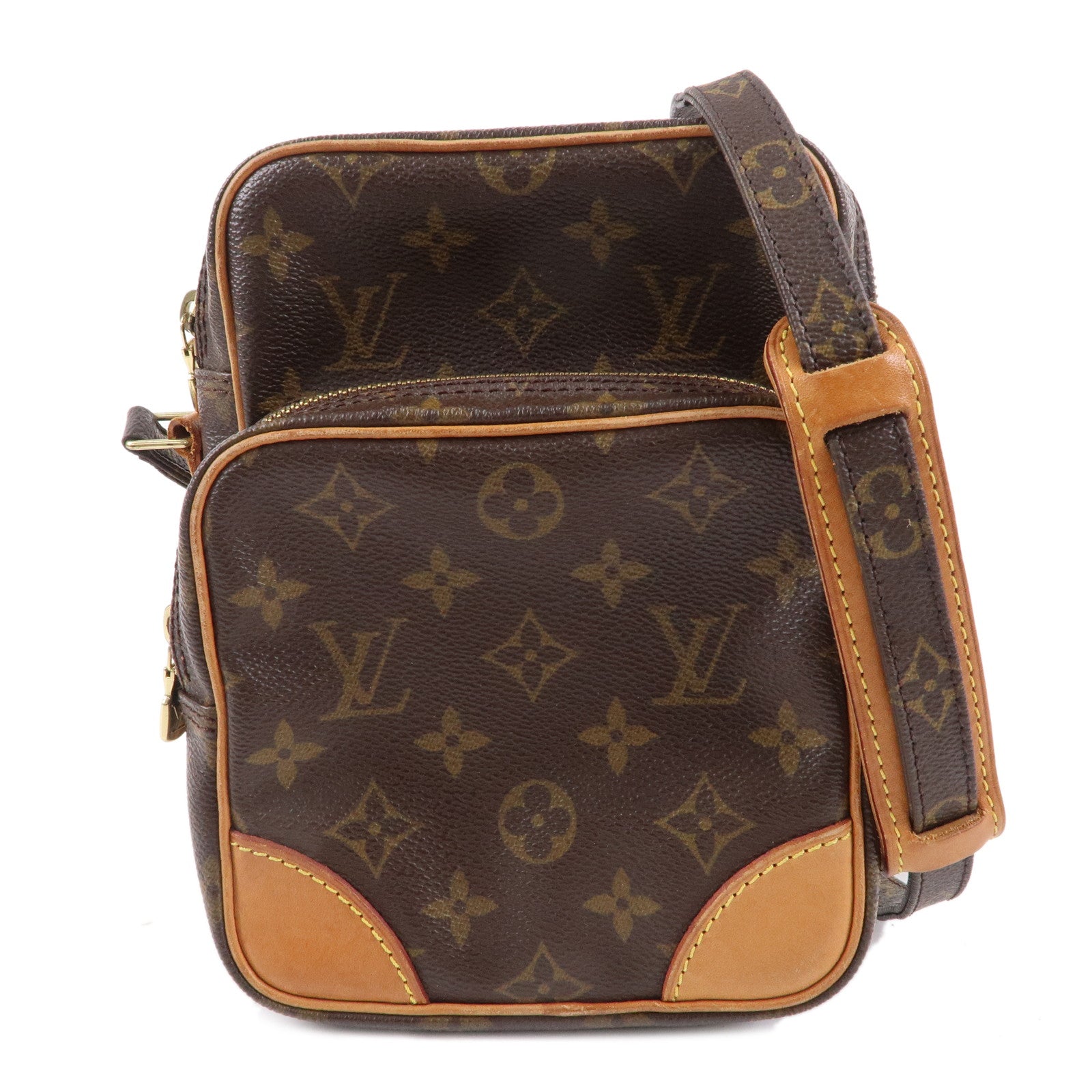 Louis Vuitton Monogram Amazone Shoulder Bag Brown M45236