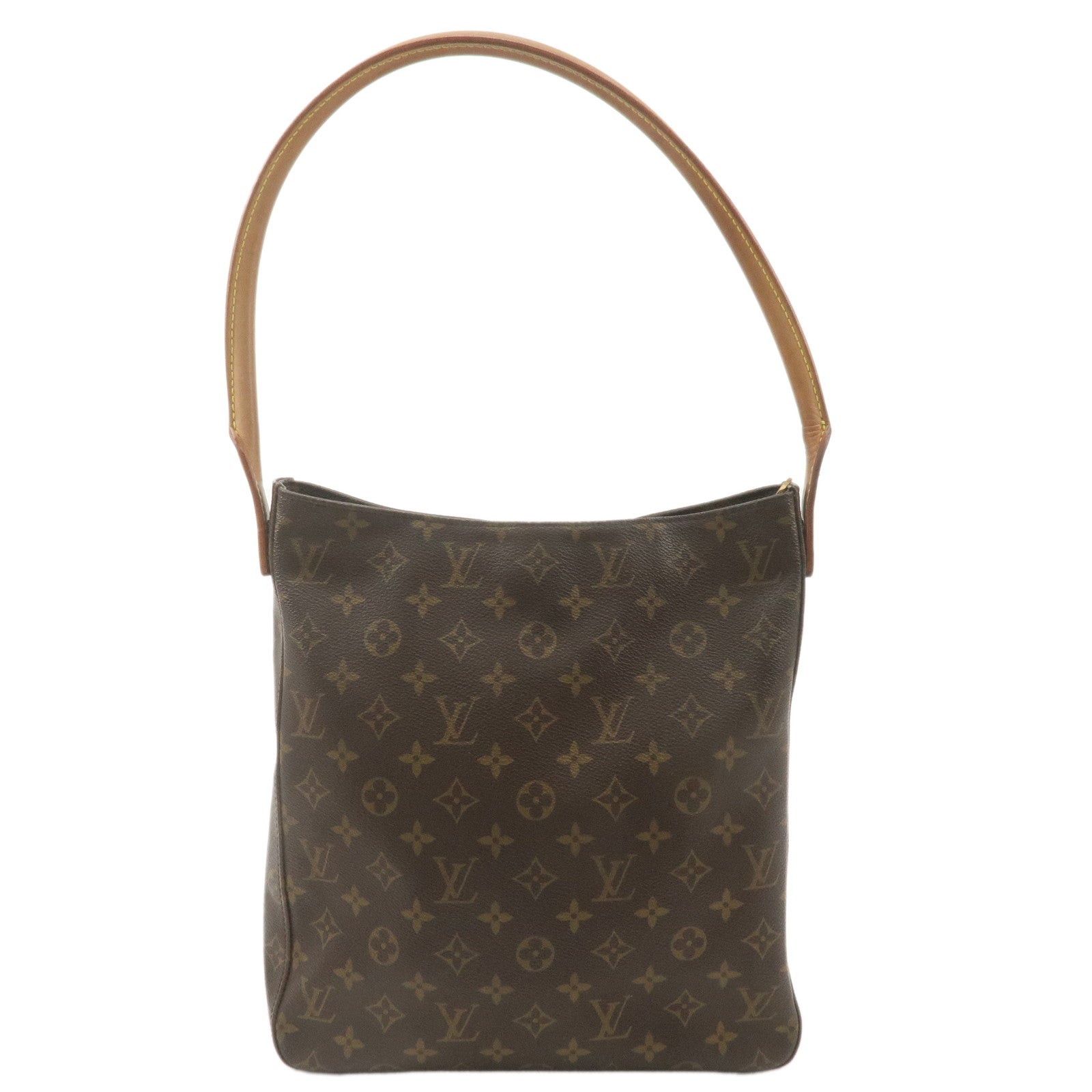 Louis-Vuitton-Monogram-Looping-GM-Shoulder-Bag-Brown-M51145