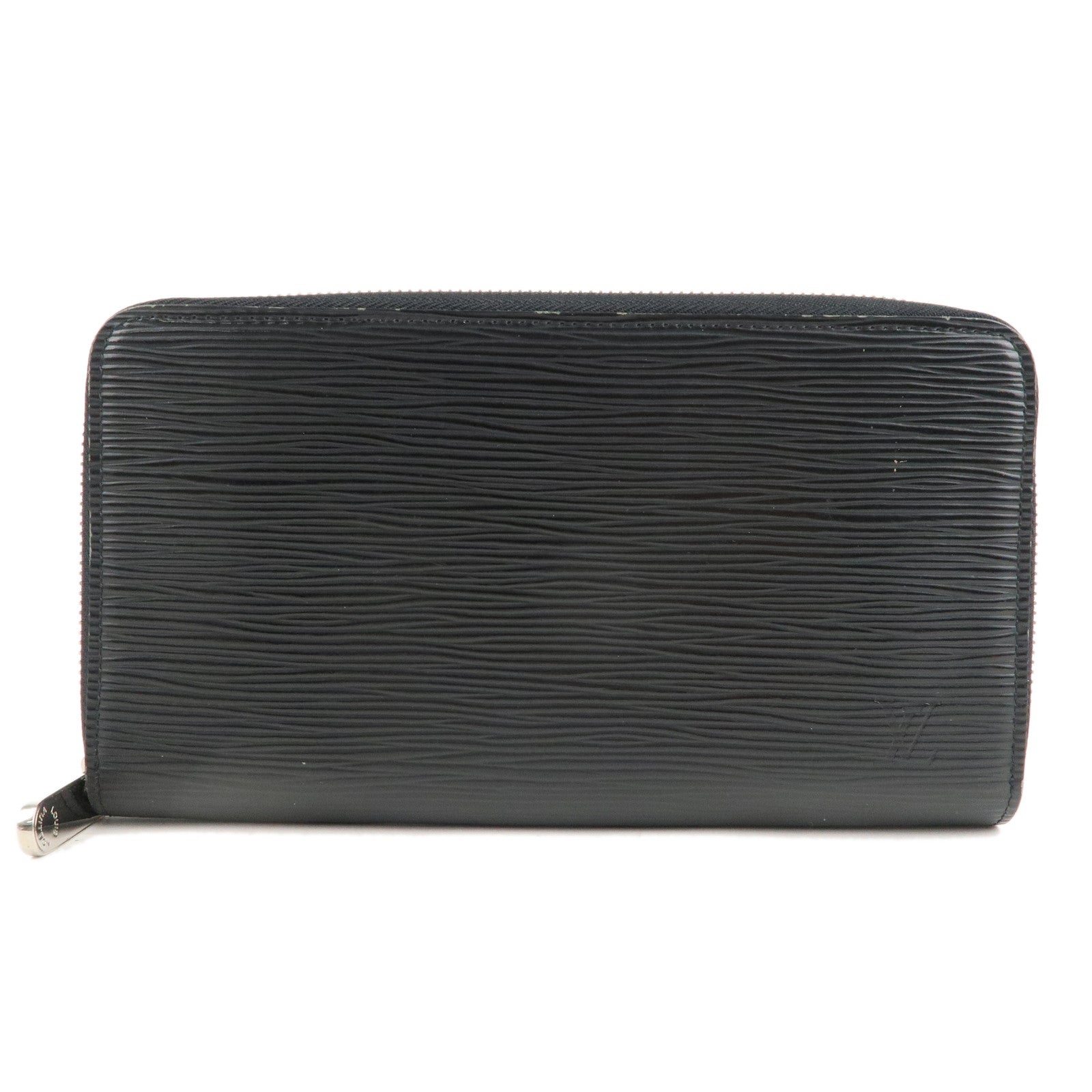 Louis Vuitton Epi Zippy Organizer Wallet Black Noir M63852