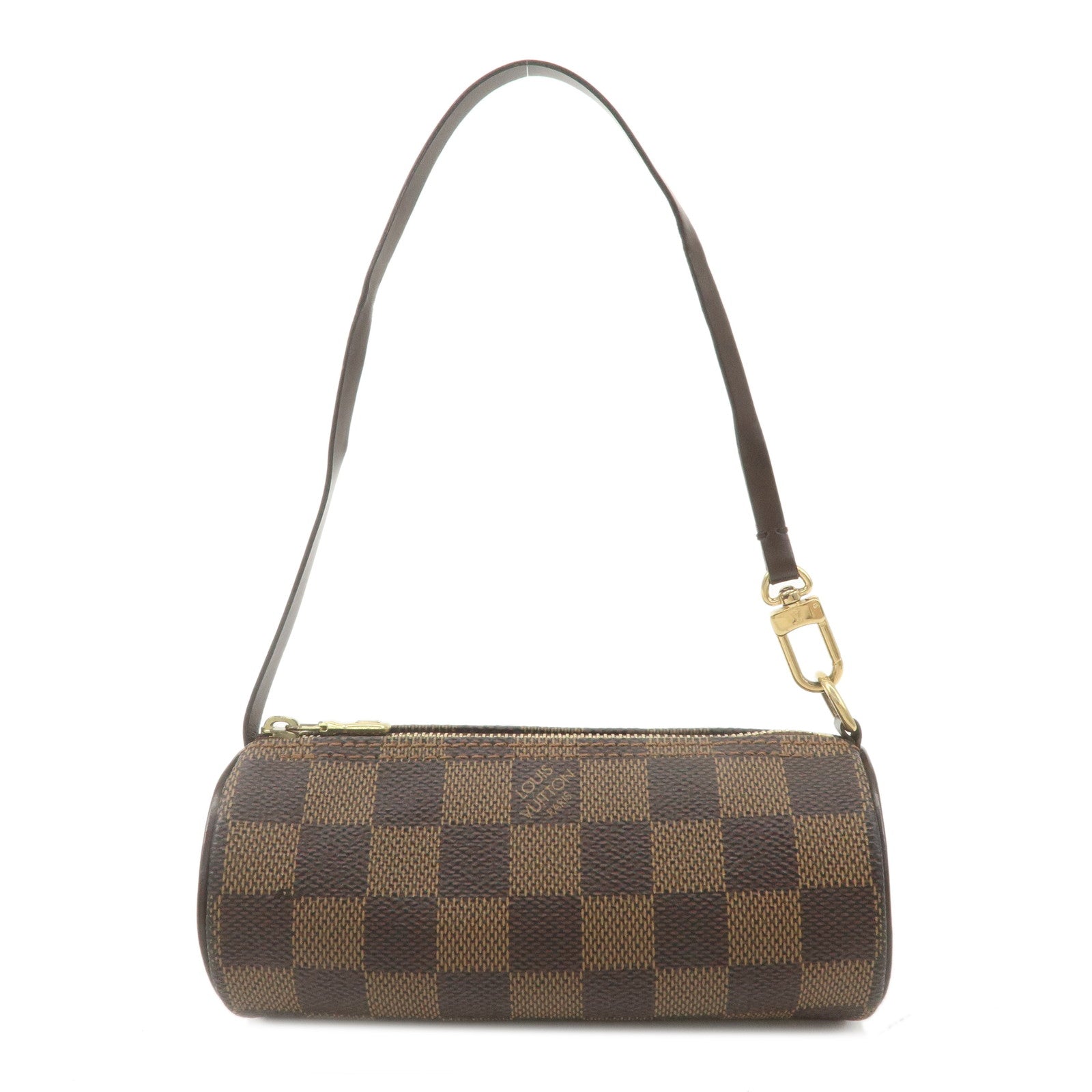 Louis-Vuitton-Damier-Mini-Pouch-for-Papillon-Bag-Brown