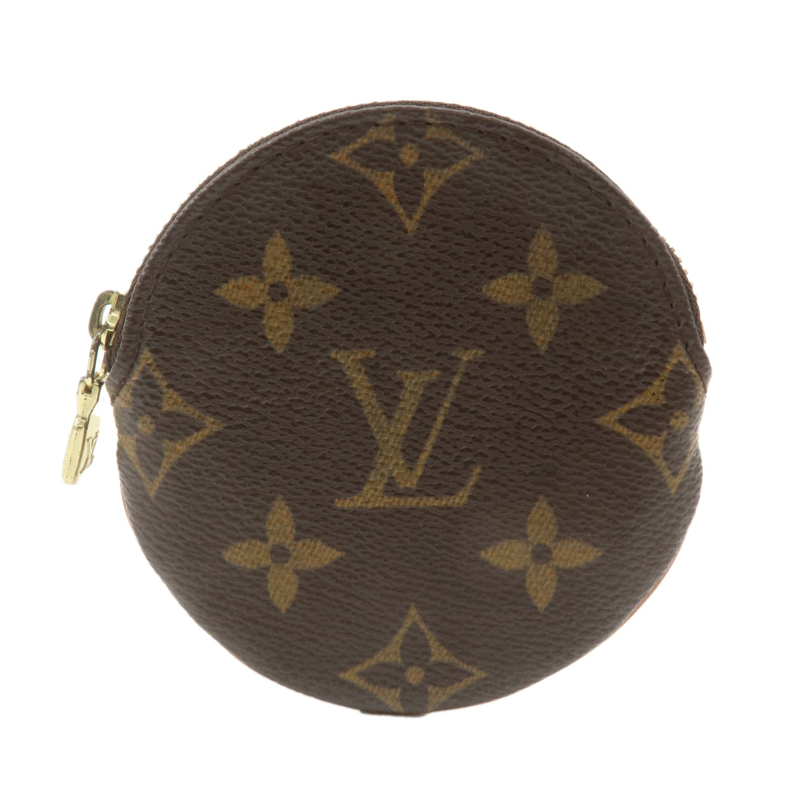 Louis Vuitton Monogram Porte Monnaie Rond Coin Case M61926