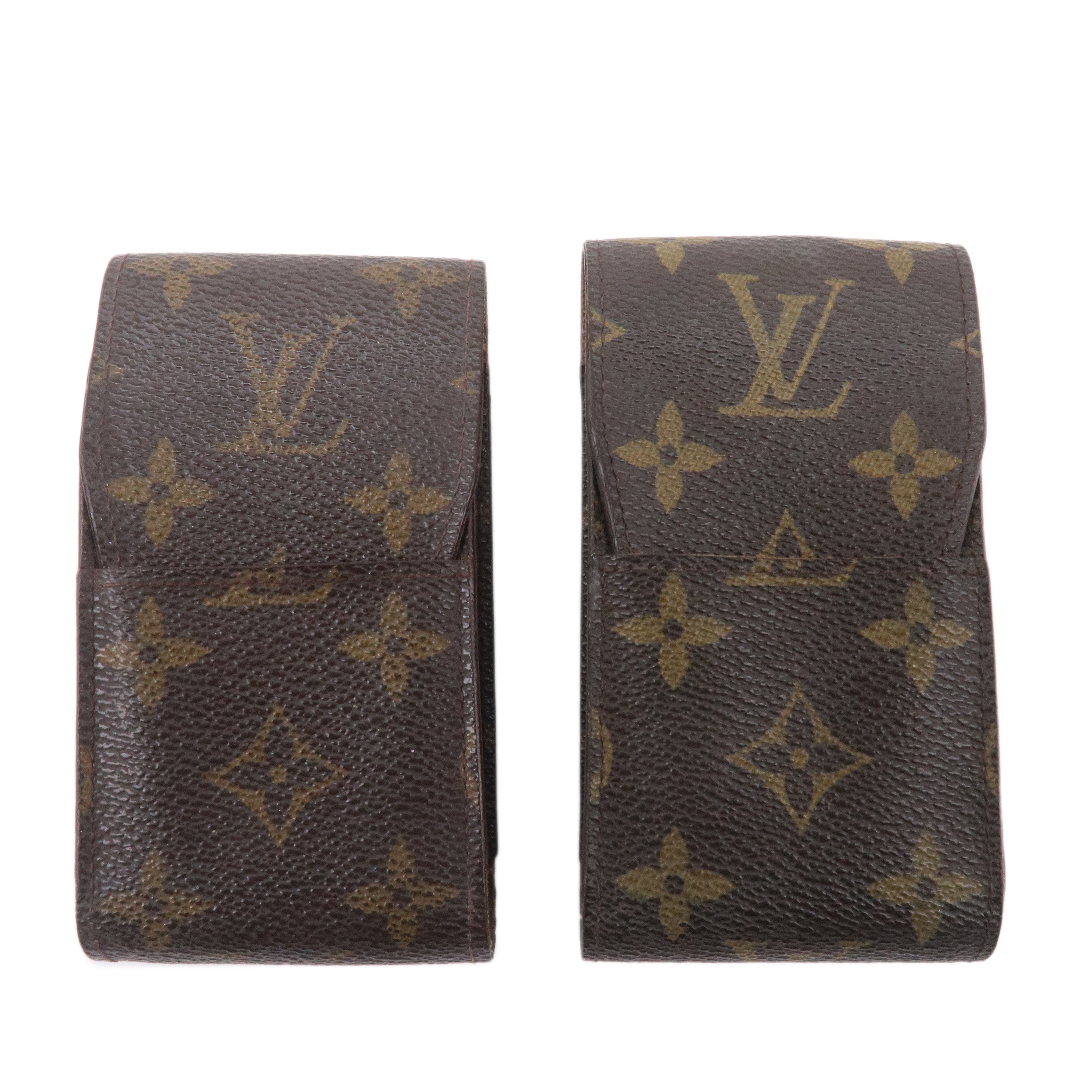 Louis Vuitton Monogram Set of 2 Etui Cigarette Case M63024