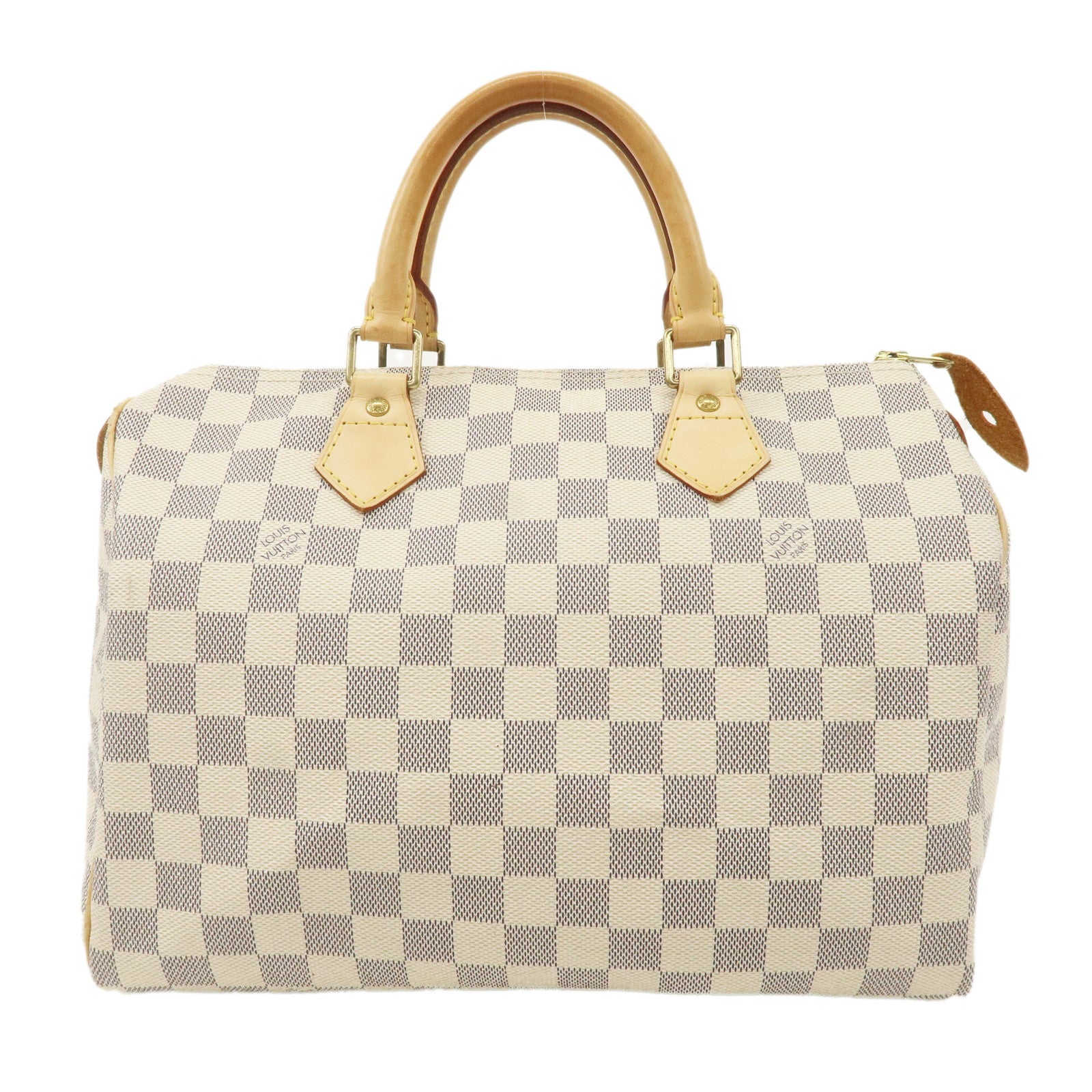 Louis Vuitton Damier Azur Speedy 30 Boston Hand Bag N41533