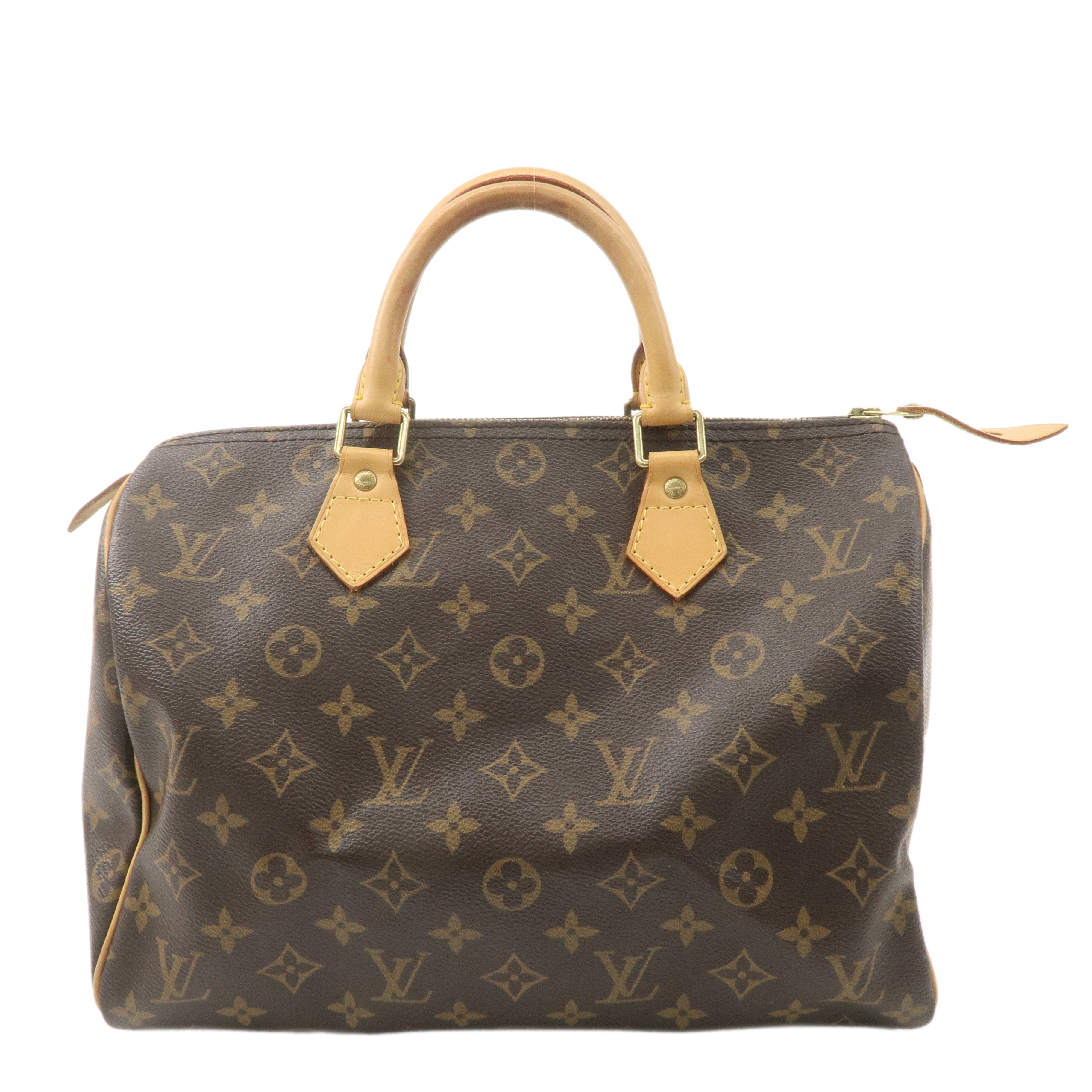 Louis Vuitton Monogram Speedy 30 Hand Bag Boston Bag M41526