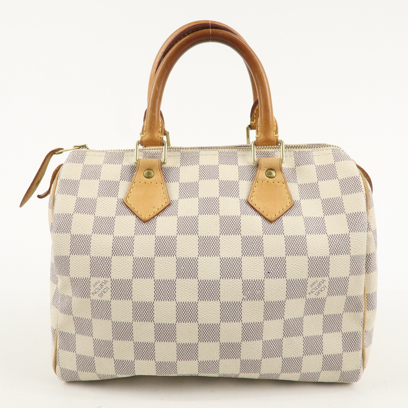 Louis Vuitton Damier Azur Speedy 25 Boston Bag Hand Bag N41534