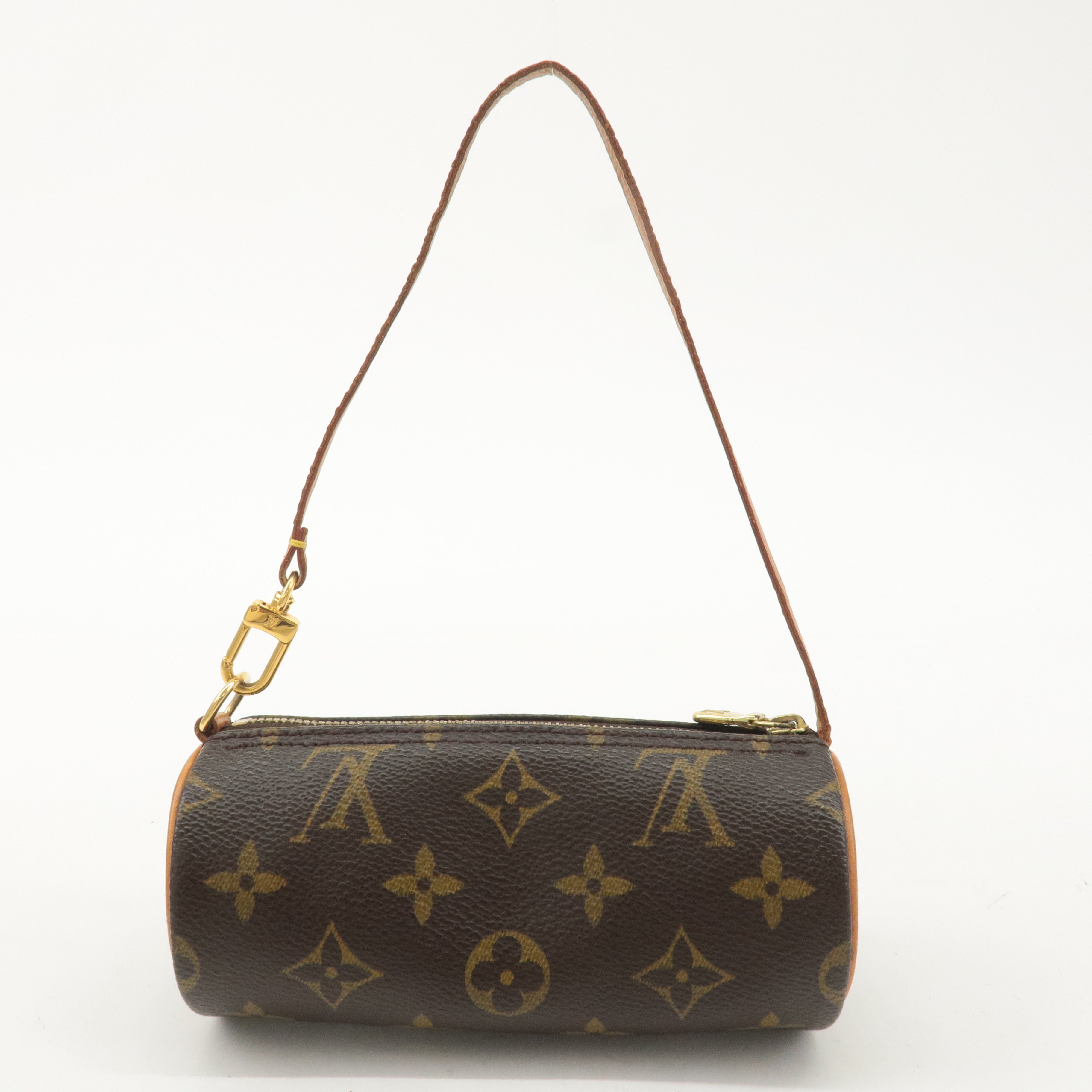 Louis Vuitton Monogram Mini Pouch for Papillon Bag Brown