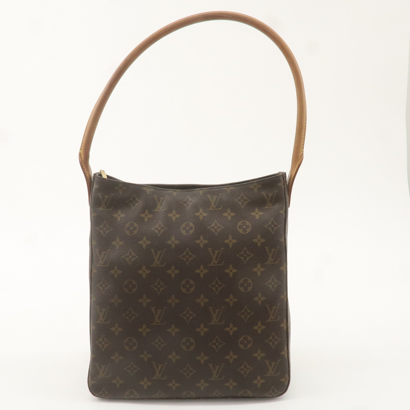 Louis Vuitton Monogram Looping GM Shoulder Bag Brown M51145