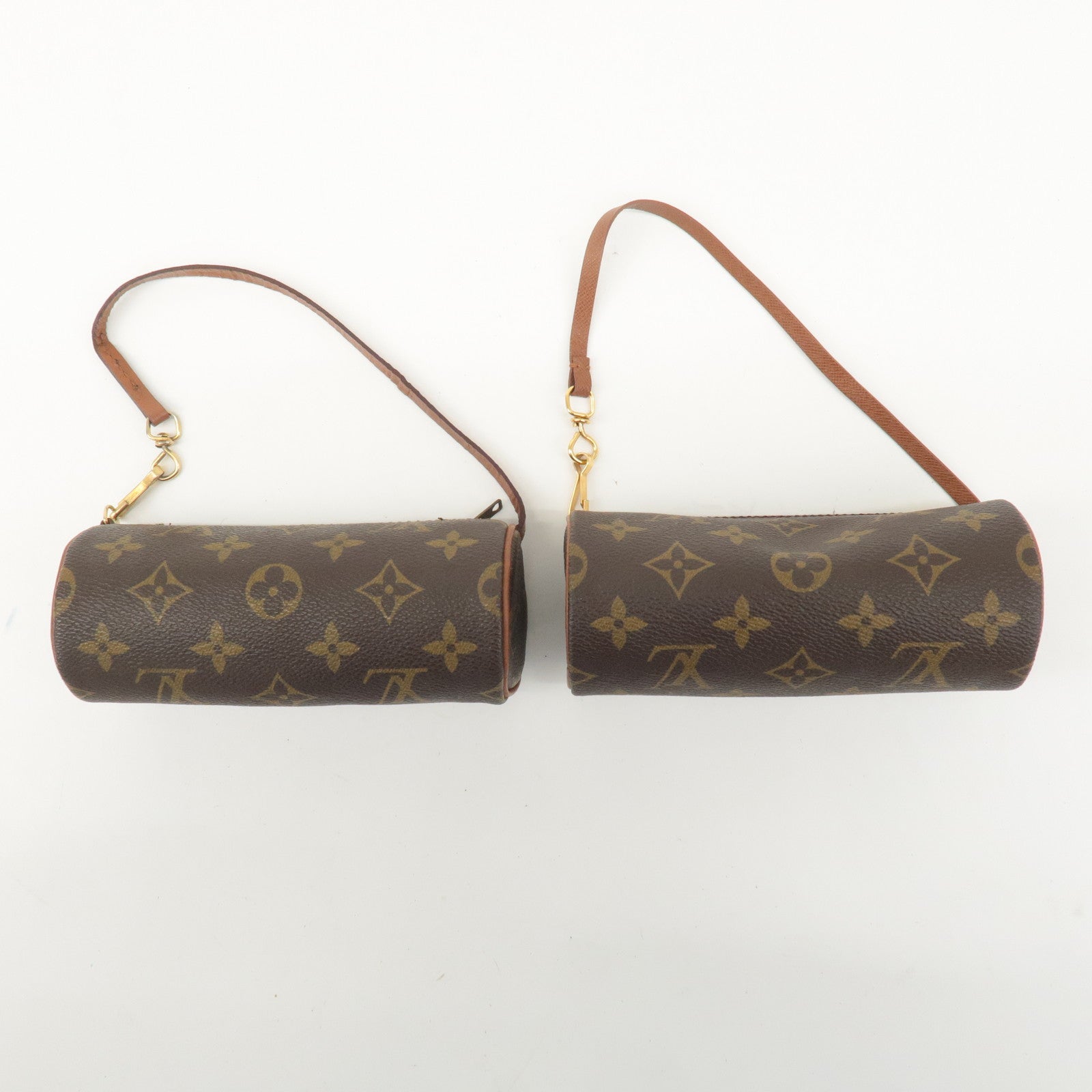 Louis Vuitton Monogram Set of 2 Mini Pouch for Papillon Bag