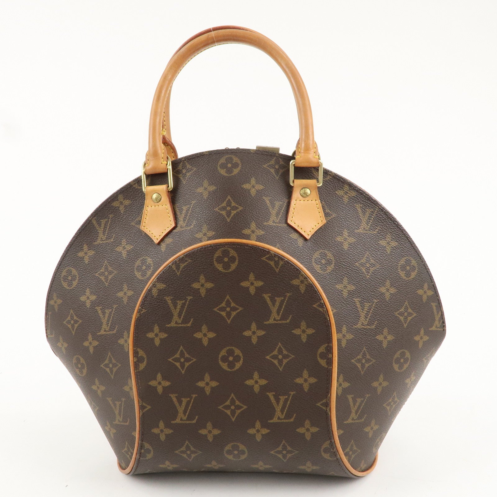 Louis Vuitton Monogram Ellipse MM Hand Bag Brown M51126