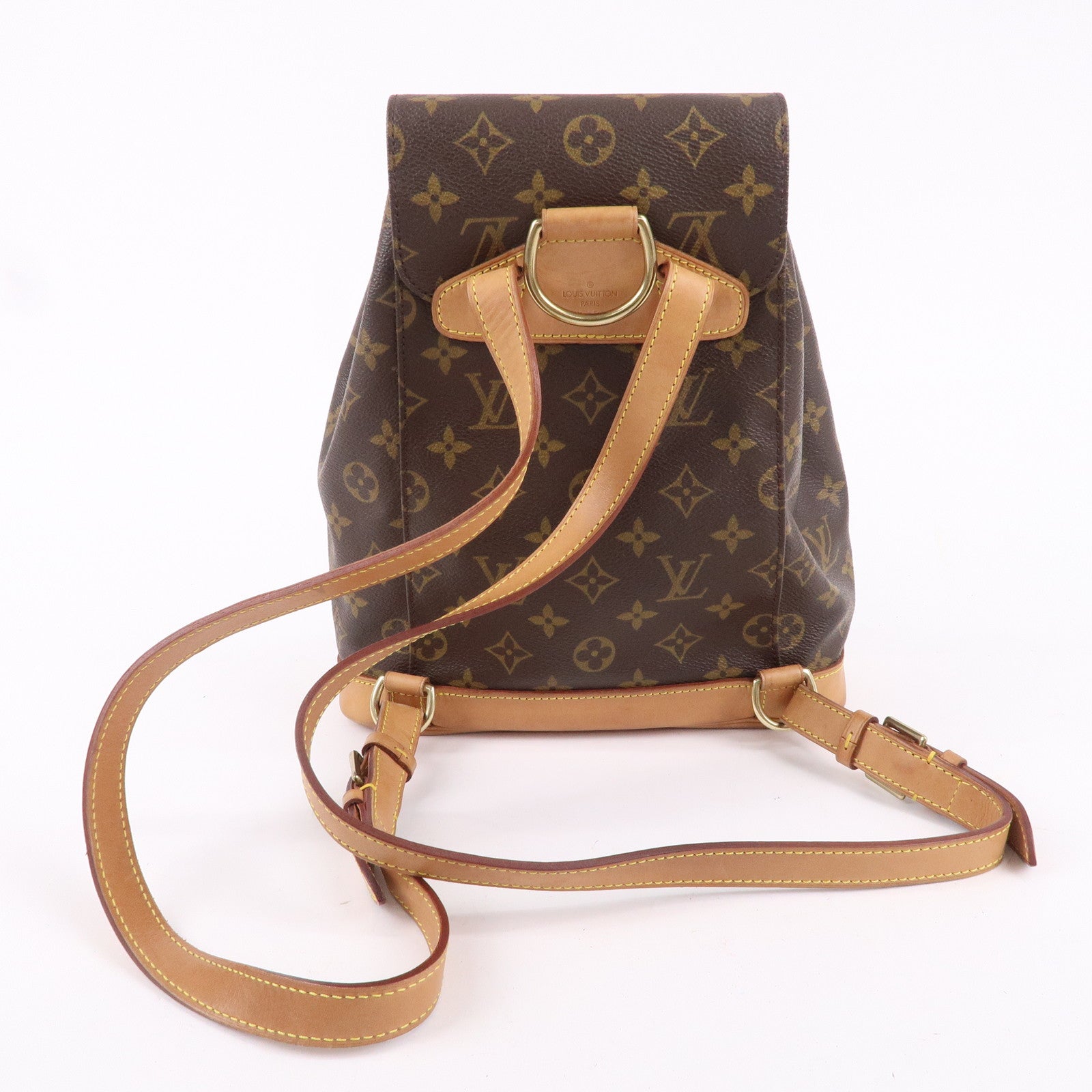 Louis Vuitton Monogram Montsouris MM Back Pack Backpack  M51136