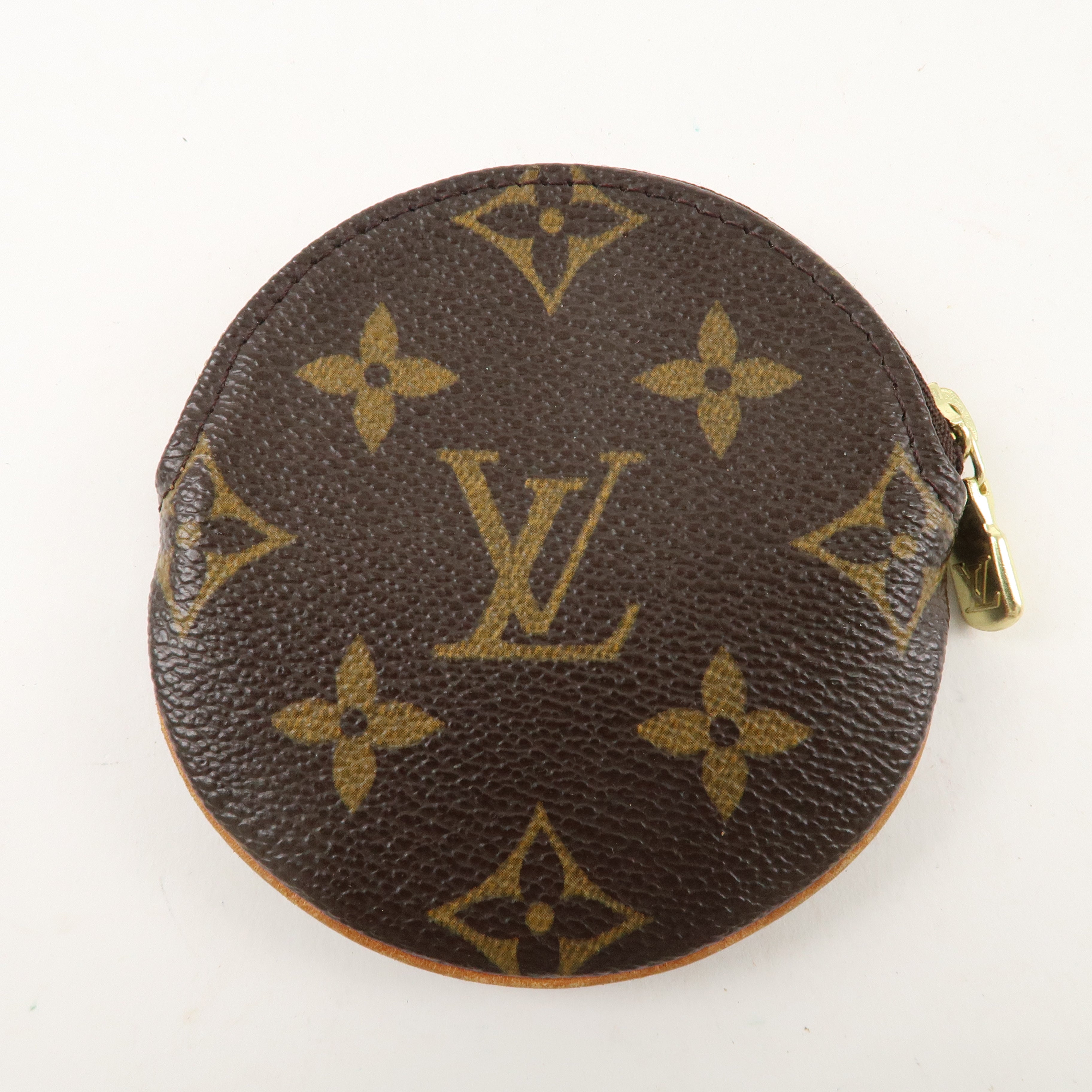 Louis Vuitton Monogram Porte Monnaie Rond Coin Case M61926