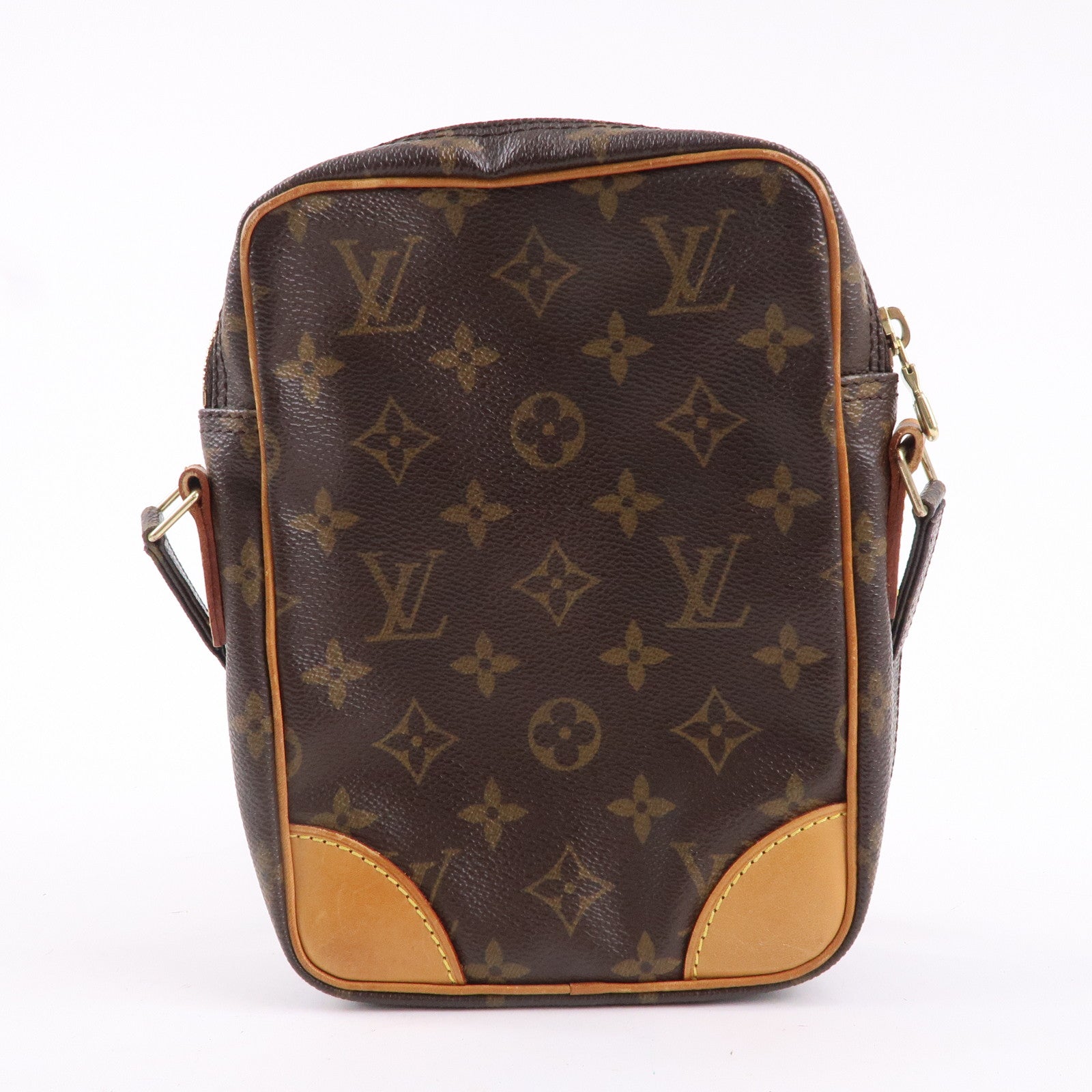 Louis Vuitton Monogram Danube Shoulder Bag Brown M45266