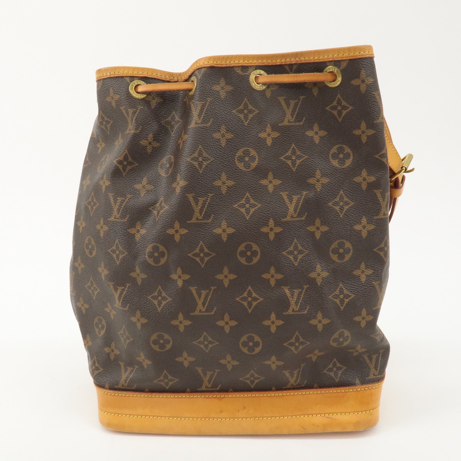 Louis Vuitton Monogram Noe Shoulder Bag Hand Bag Brown M42224