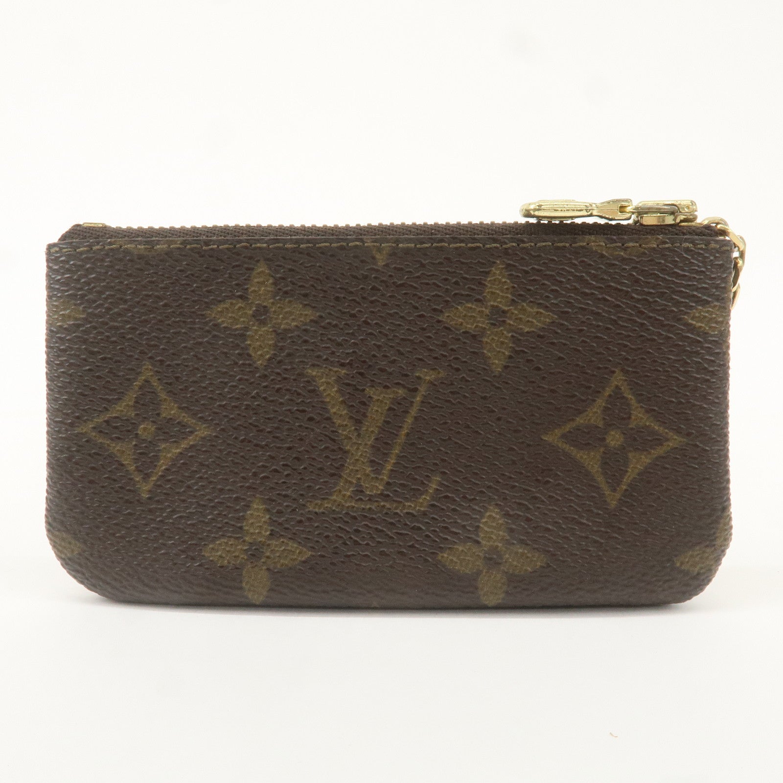 Louis Vuitton Monogram Pochette Cles Coin Case Key Case M62650