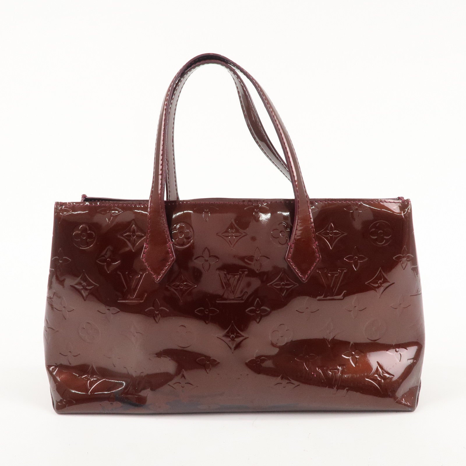 Louis Vuitton Monogram Vernis Wilshire PM Rouge Faurviste M91644