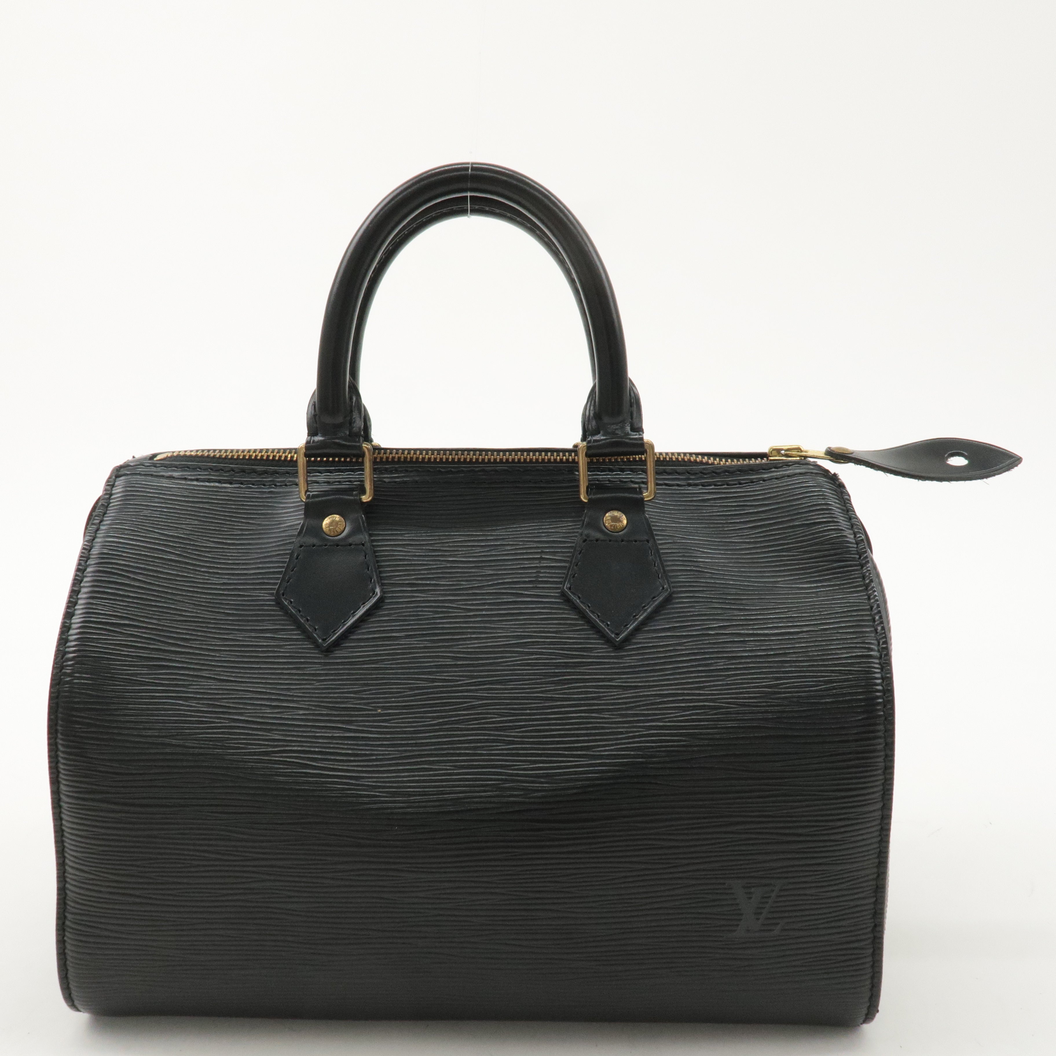 Louis Vuitton Epi Speedy 30 Leather Hand Bag Black Noir M59022