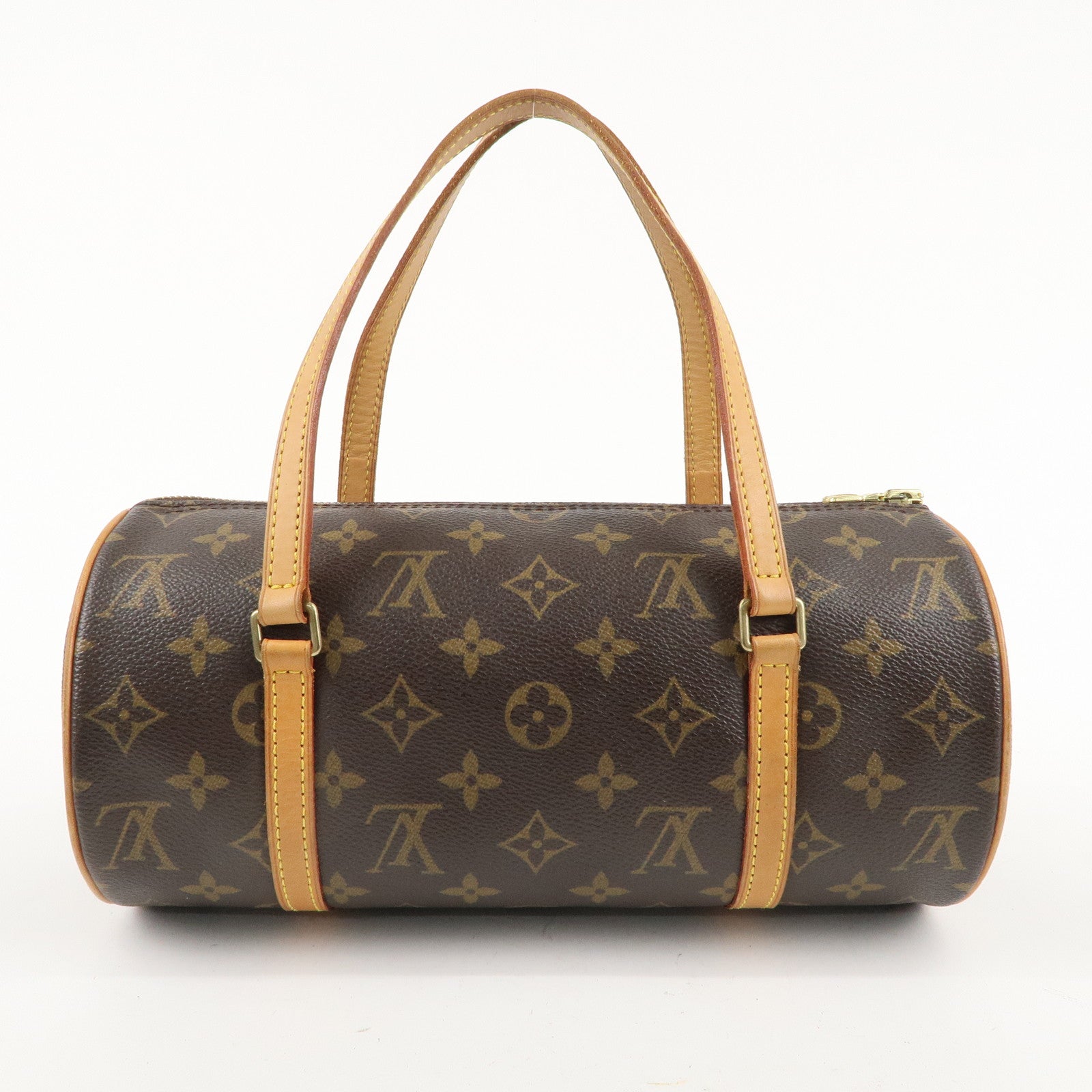 Louis Vuitton Monogram Papillon 26 Hand Bag Brown M51386