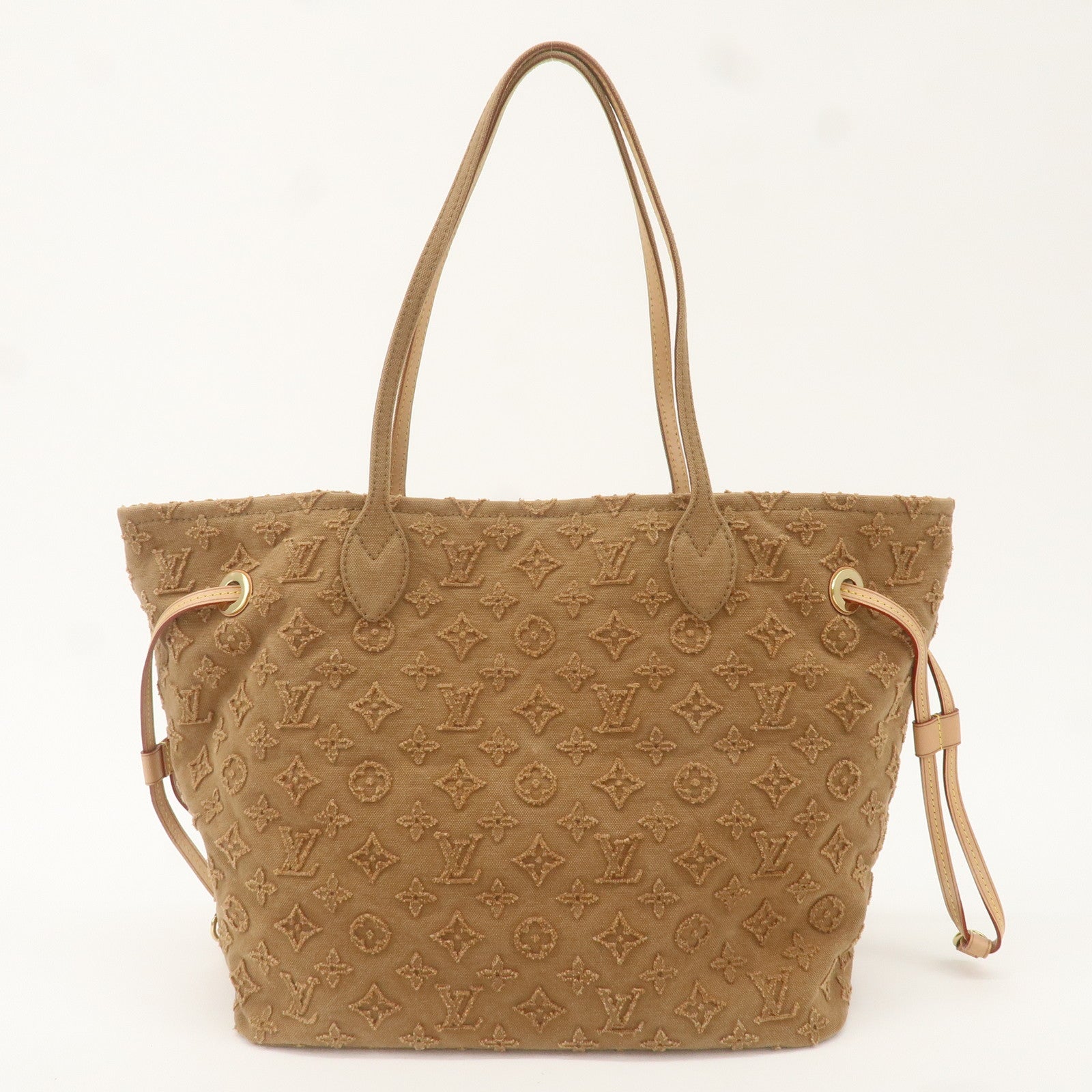 Louis Vuitton Monogram Stone Neverfull MM Tote Bag M40833