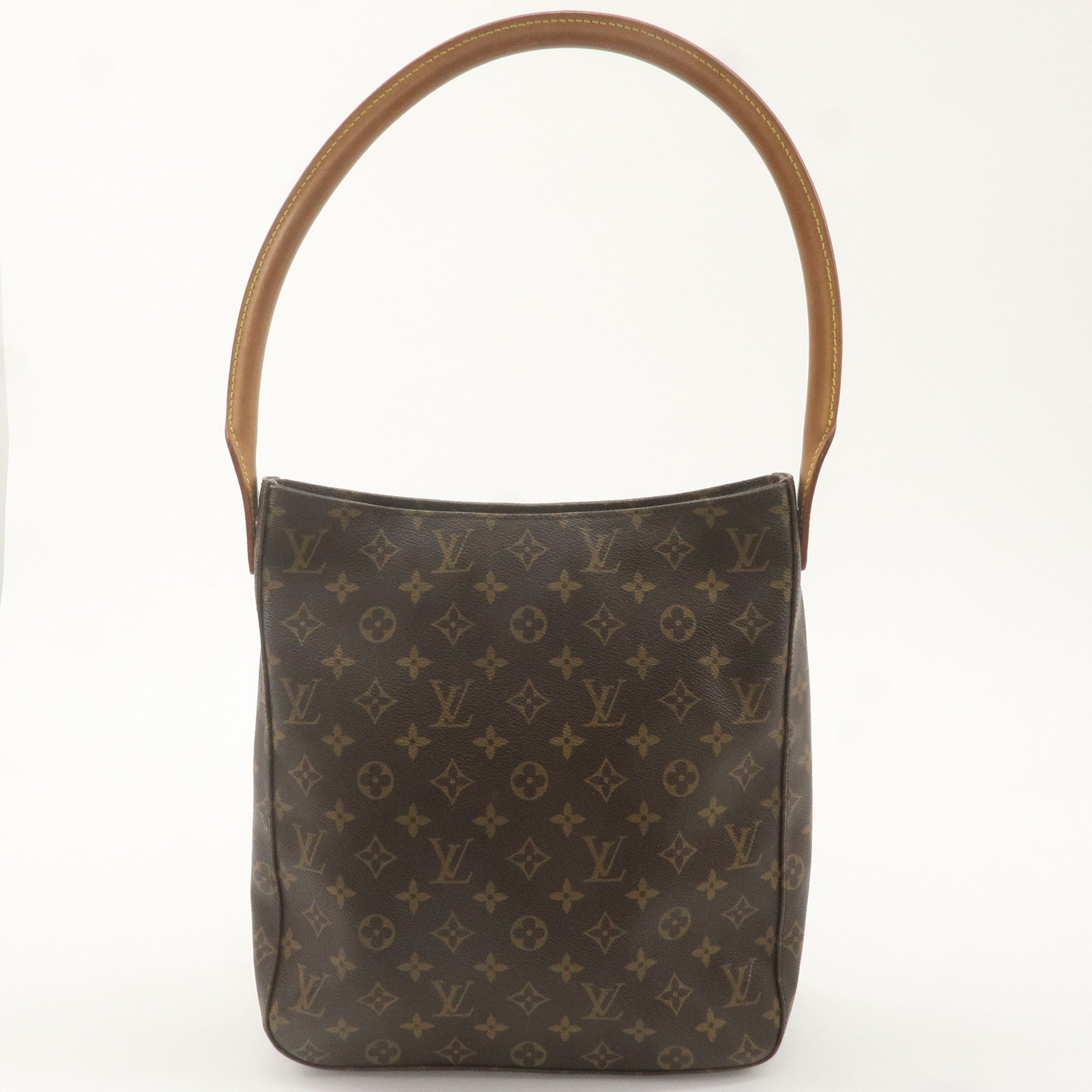 Louis Vuitton Monogram Looping GM Shoulder Bag Brown M51145