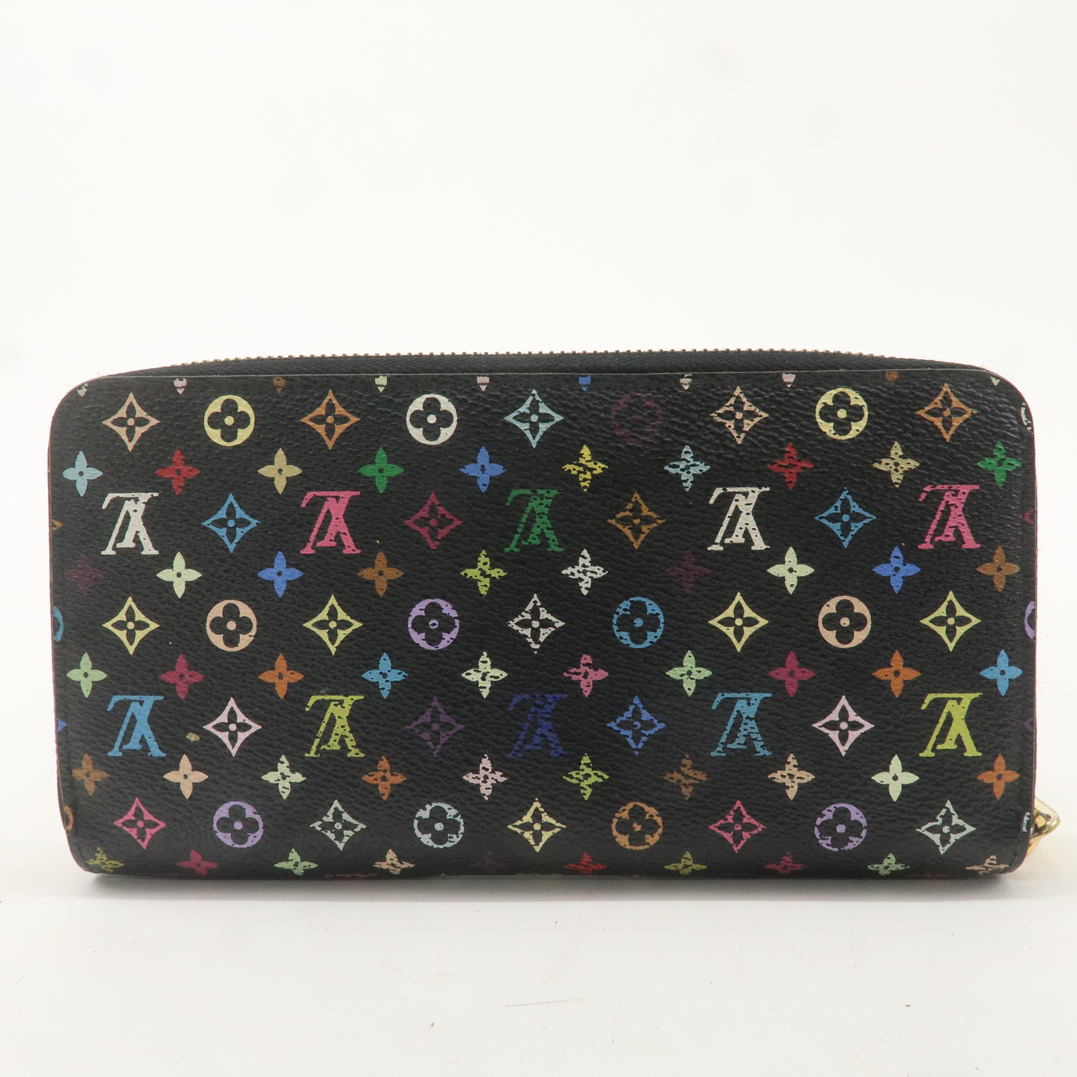 Louis Vuitton Monogram Multi Color Zippy Wallet Long Wallet M60243