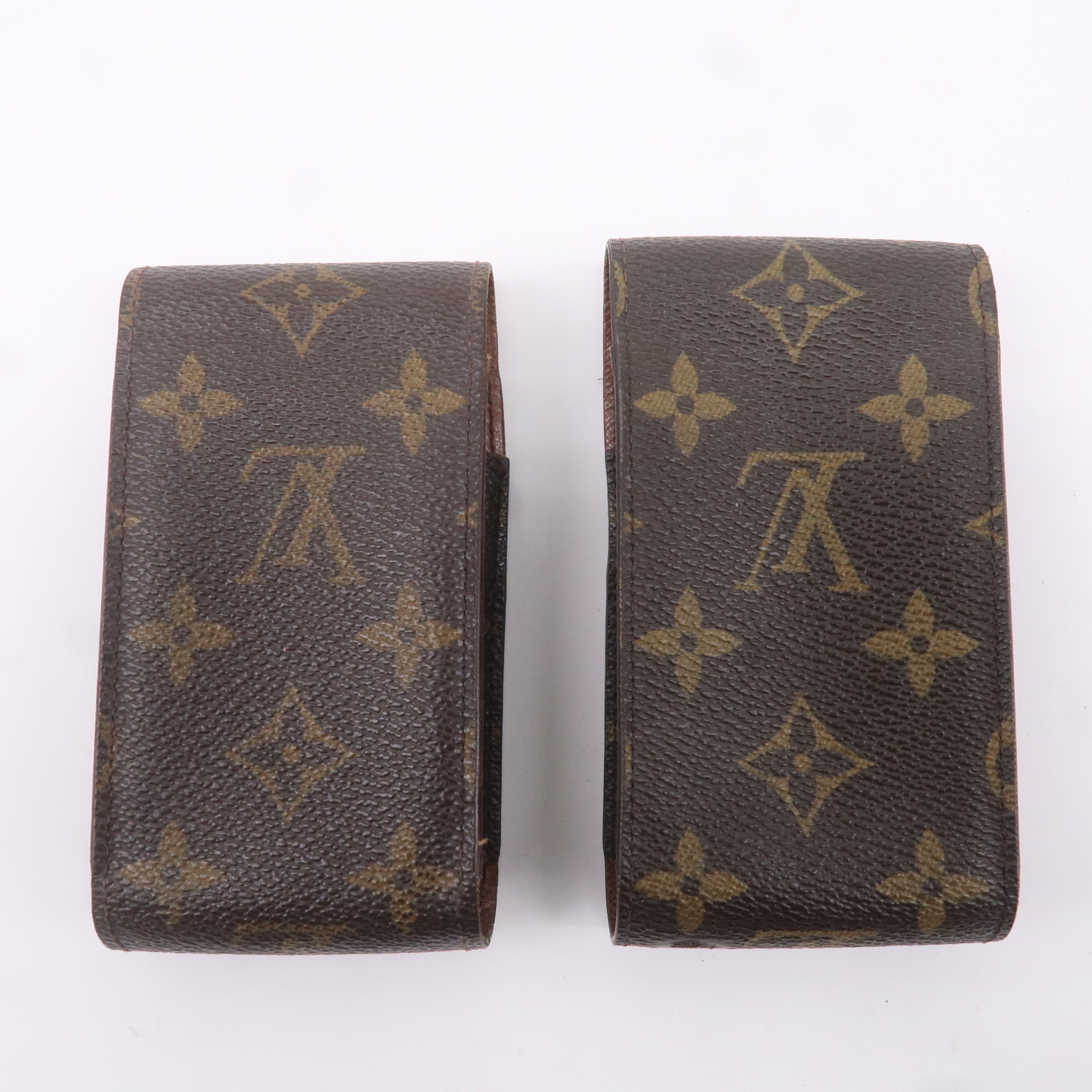 Louis Vuitton Monogram Set of 2 Etui Cigarette Case M63024