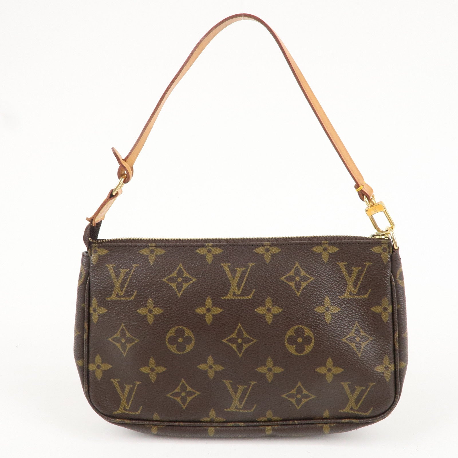 Louis Vuitton Monogram Pochette Accessoires Pouch Brown M51980