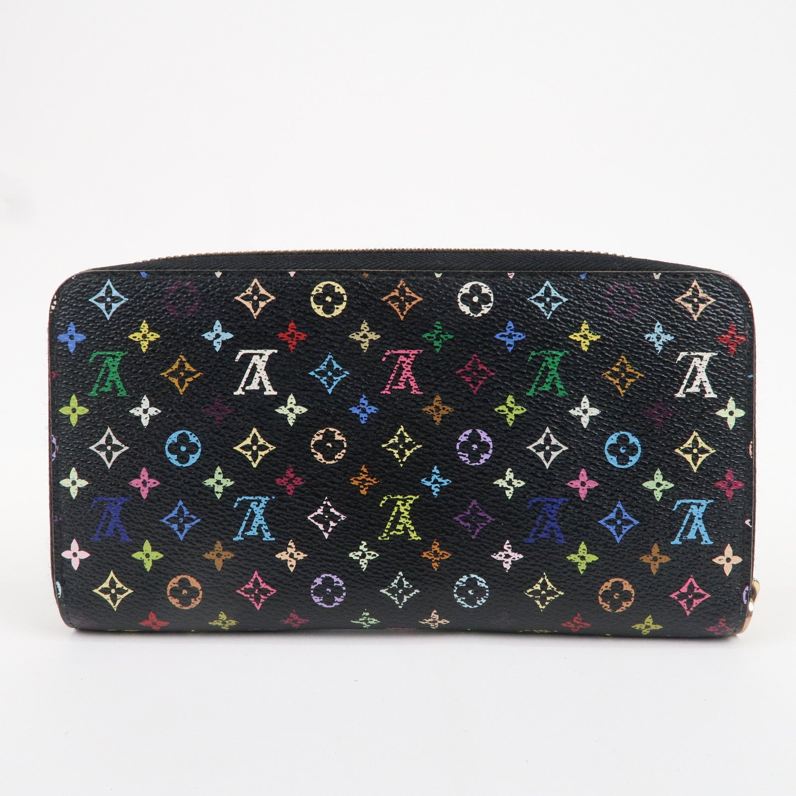 Louis Vuitton Monogram Multi-Color Zippy Wallet Long Wallet M60243