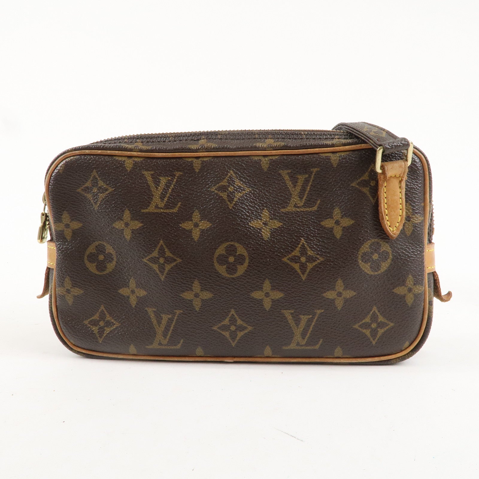 Louis Vuitton Monogram Pochette Marly Bandouliere Brown M51828