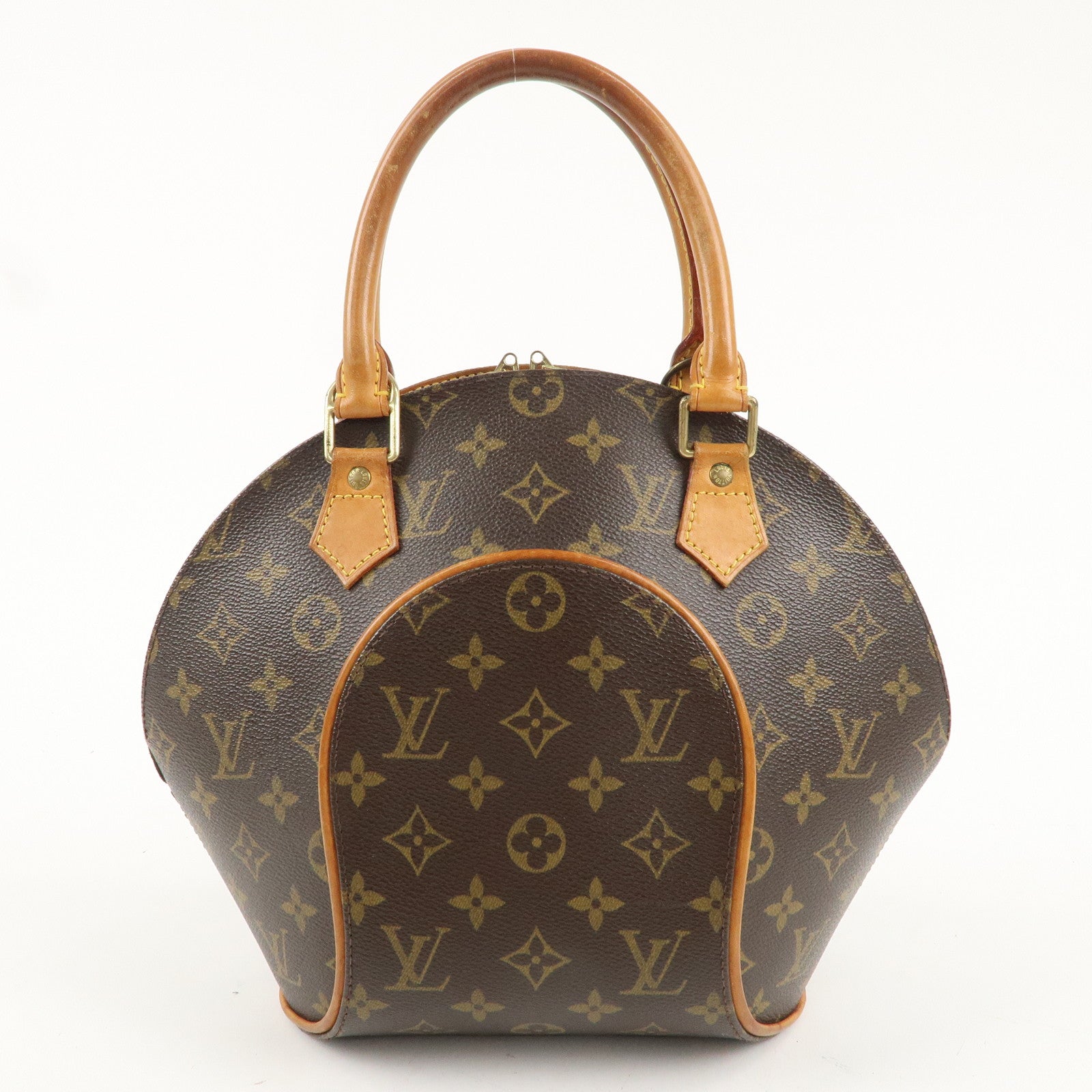 Louis Vuitton Monogram Ellipse PM Hand Bag Brown M51127