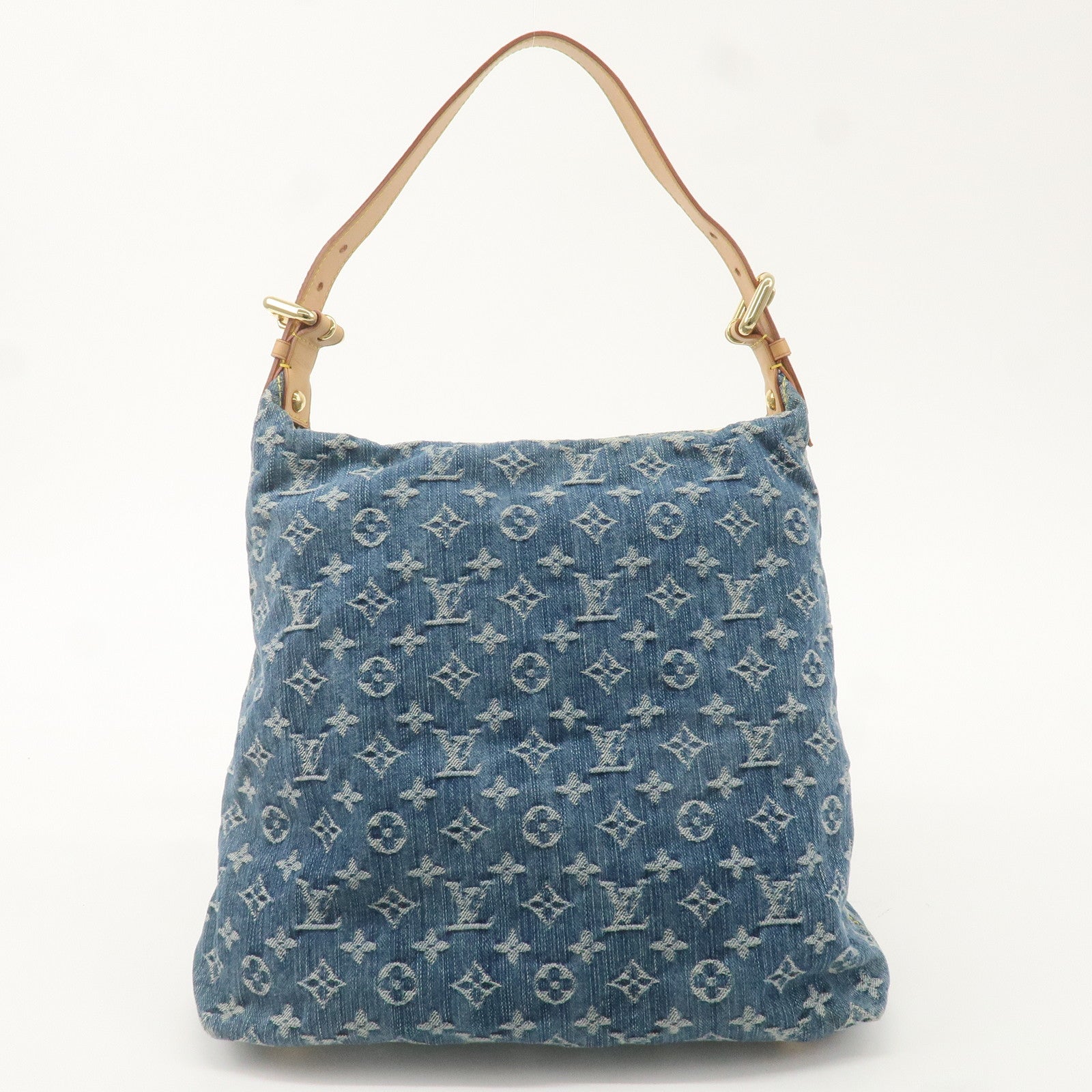 Louis Vuitton Monogram Denim Baggy GM Shoulder Bag M95048