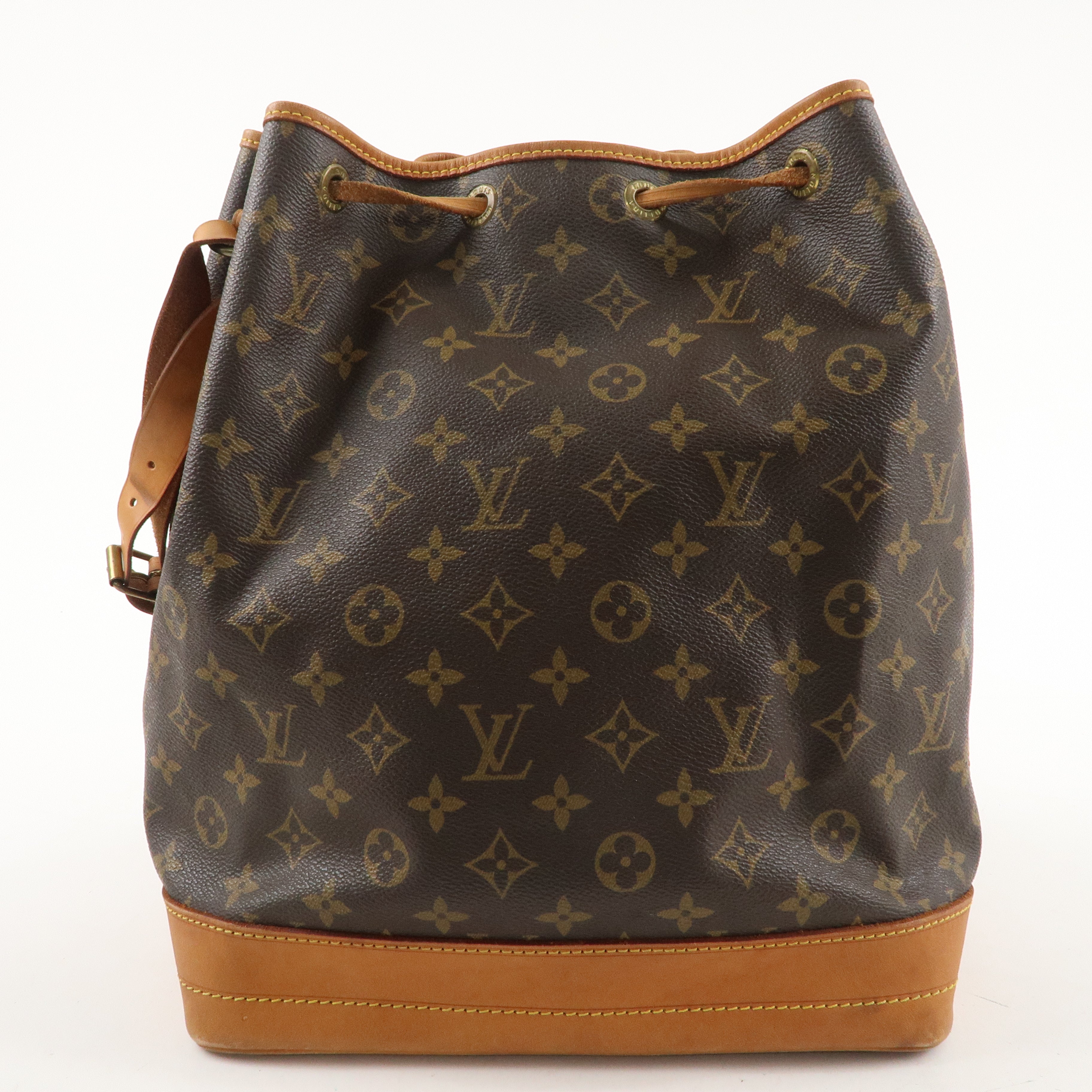 Louis Vuitton Monogram Noe Shoulder Bag Brown M42224