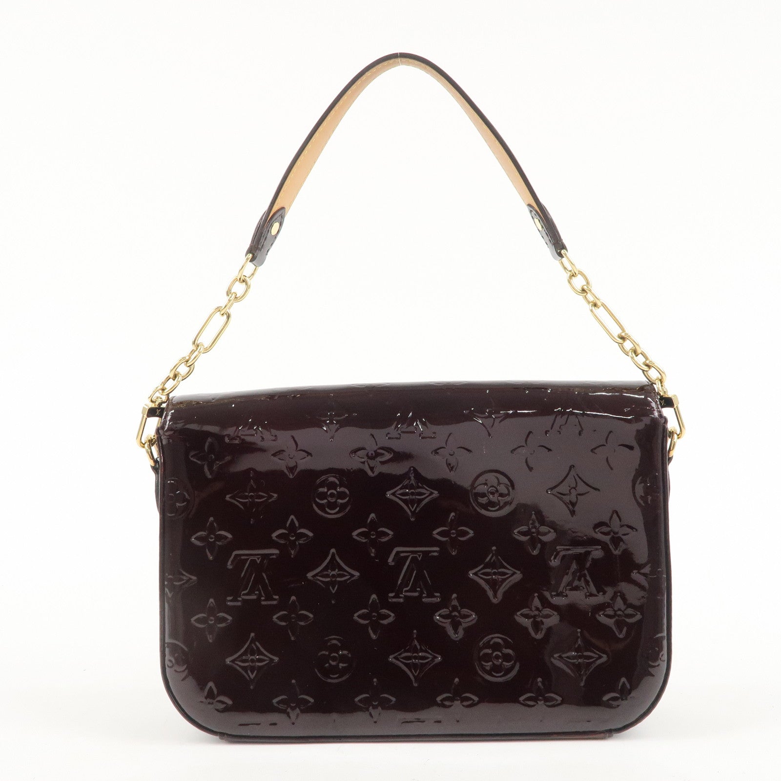 Louis Vuitton Vernis Rodeo Drive Hand Bag Amarante M93598