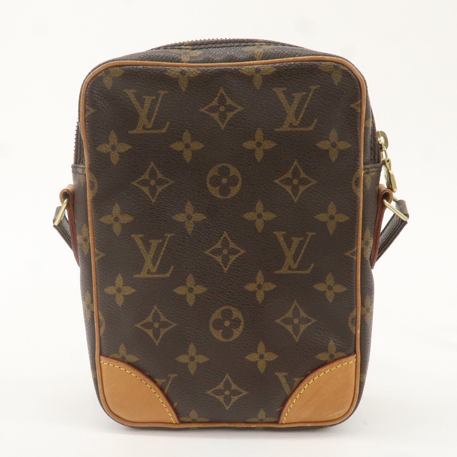 Louis Vuitton Monogram Danube Shoulder Bag Brown M45266