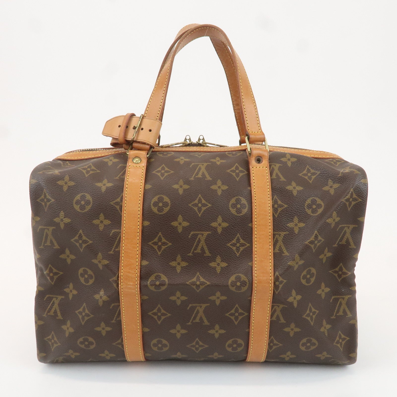 Louis Vuitton Monogram Sac Souple 35 Boston Bag M41626