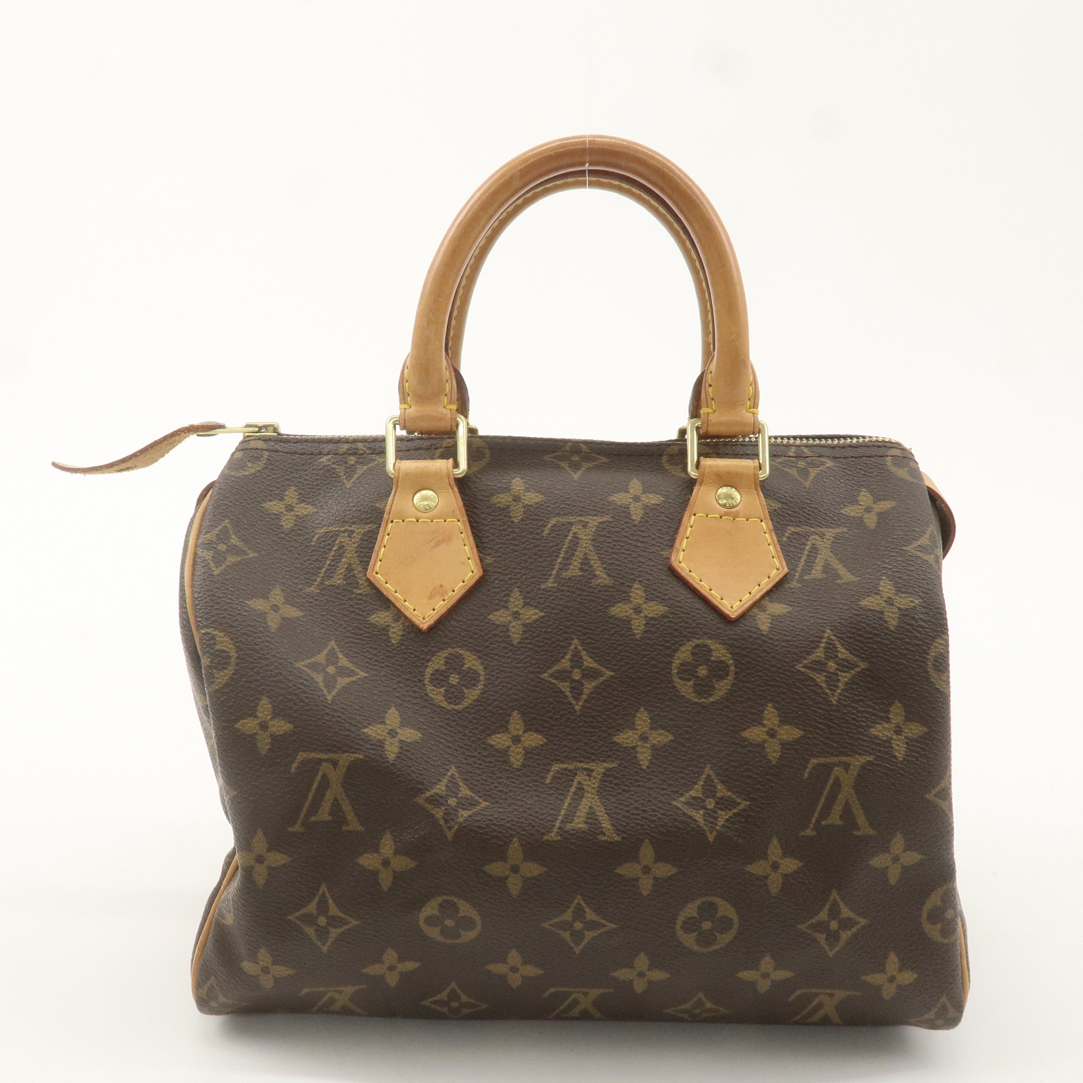 Louis Vuitton Monogram Speedy 25 Hand Bag Boston Bag M41528