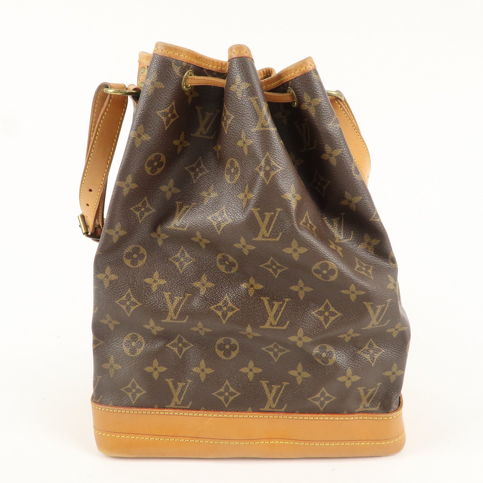 Louis Vuitton Monogram Noe Shoulder Bag Hand Bag Brown M42224