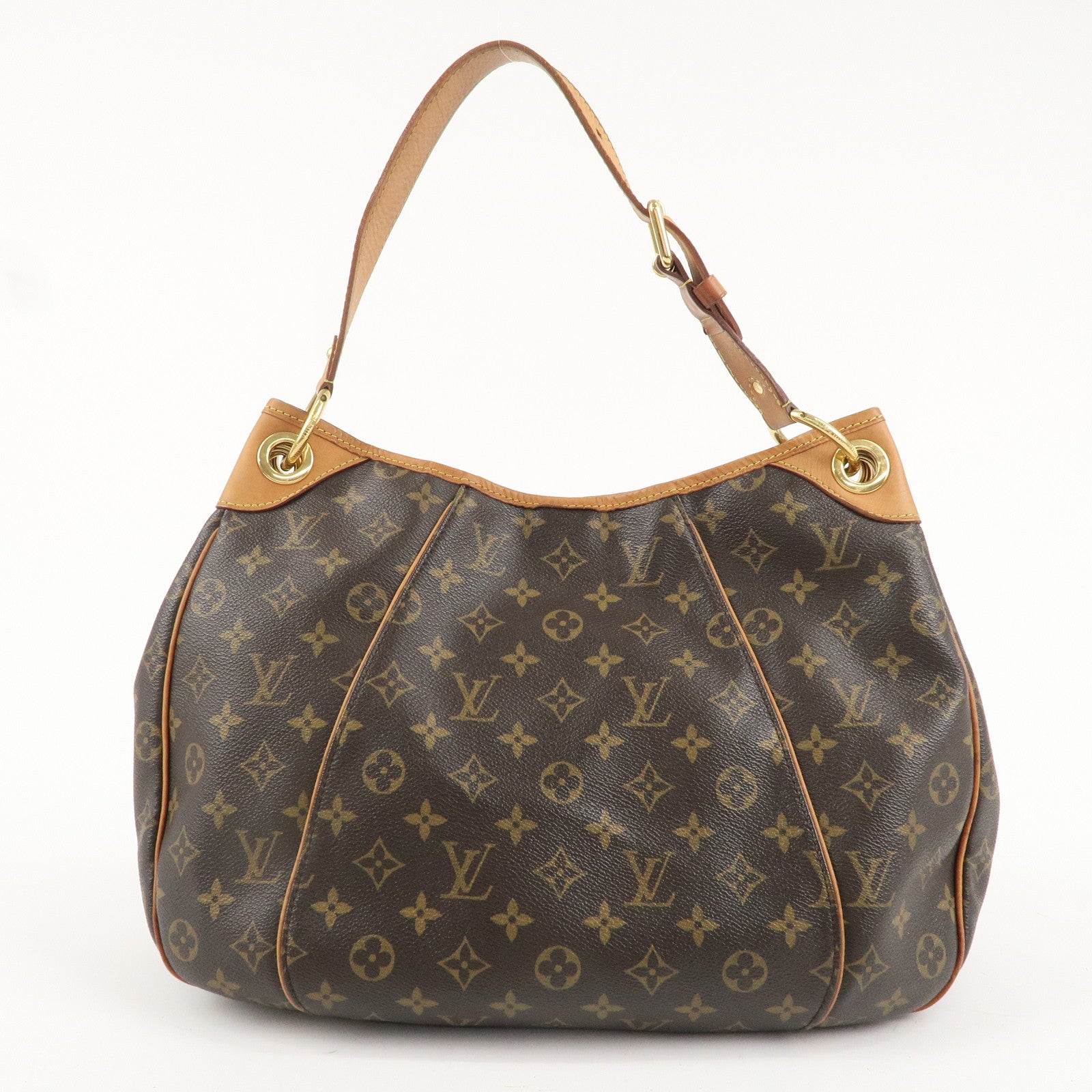 Louis Vuitton Monogram Galliera PM Shoulder Bag Brown M56382