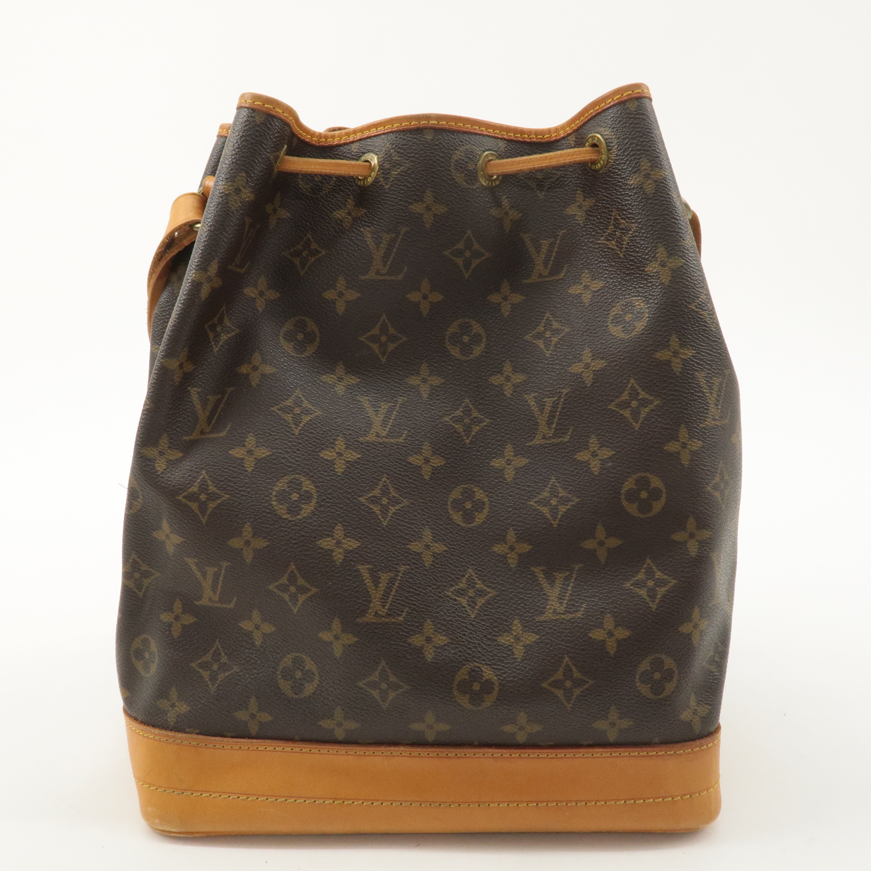 Louis Vuitton Monogram Noe Shoulder Bag Hand Bag Brown M42224