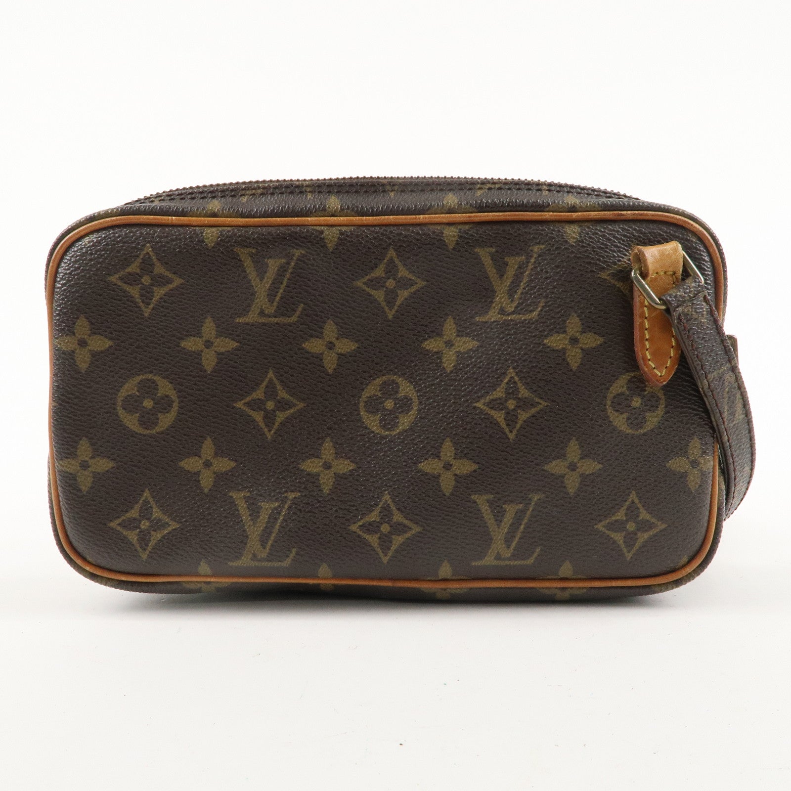 Louis Vuitton Monogram Pochette Marly Bandouliere Brown M51828