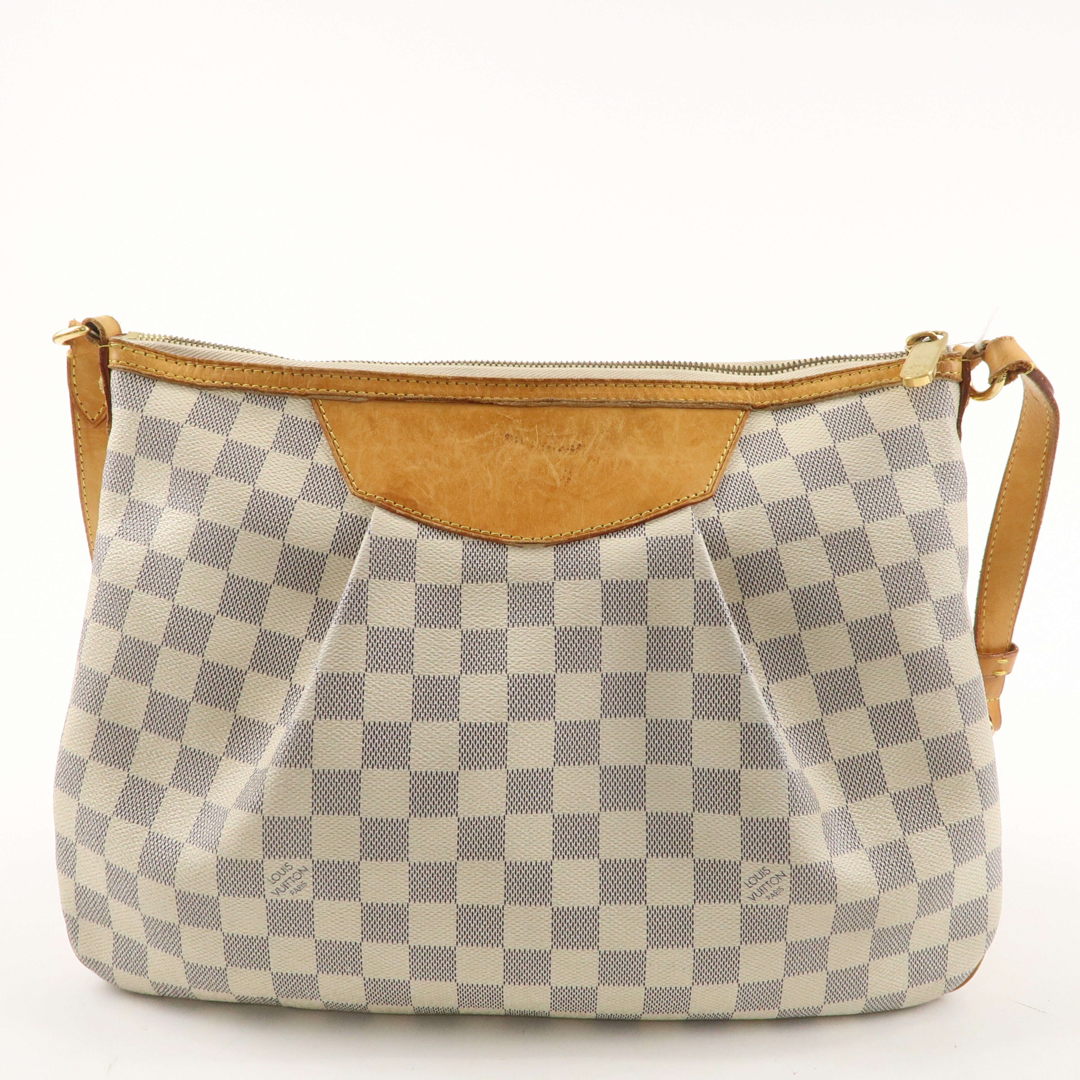 Louis Vuitton Damier Azur Siracusa MM Shoulder Bag N41112