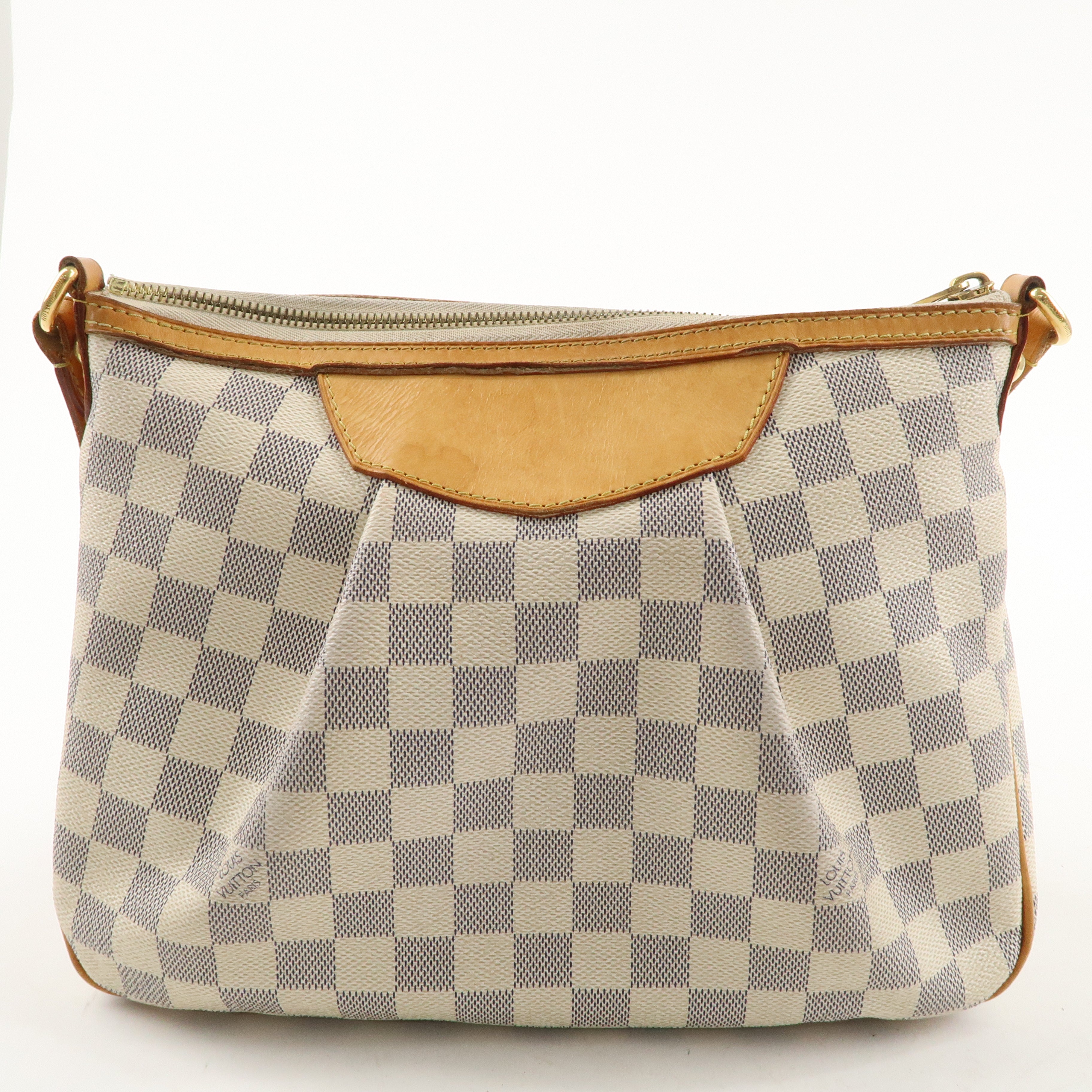 Louis Vuitton Damier Azur Siracusa PM Shoulder Bag N41113