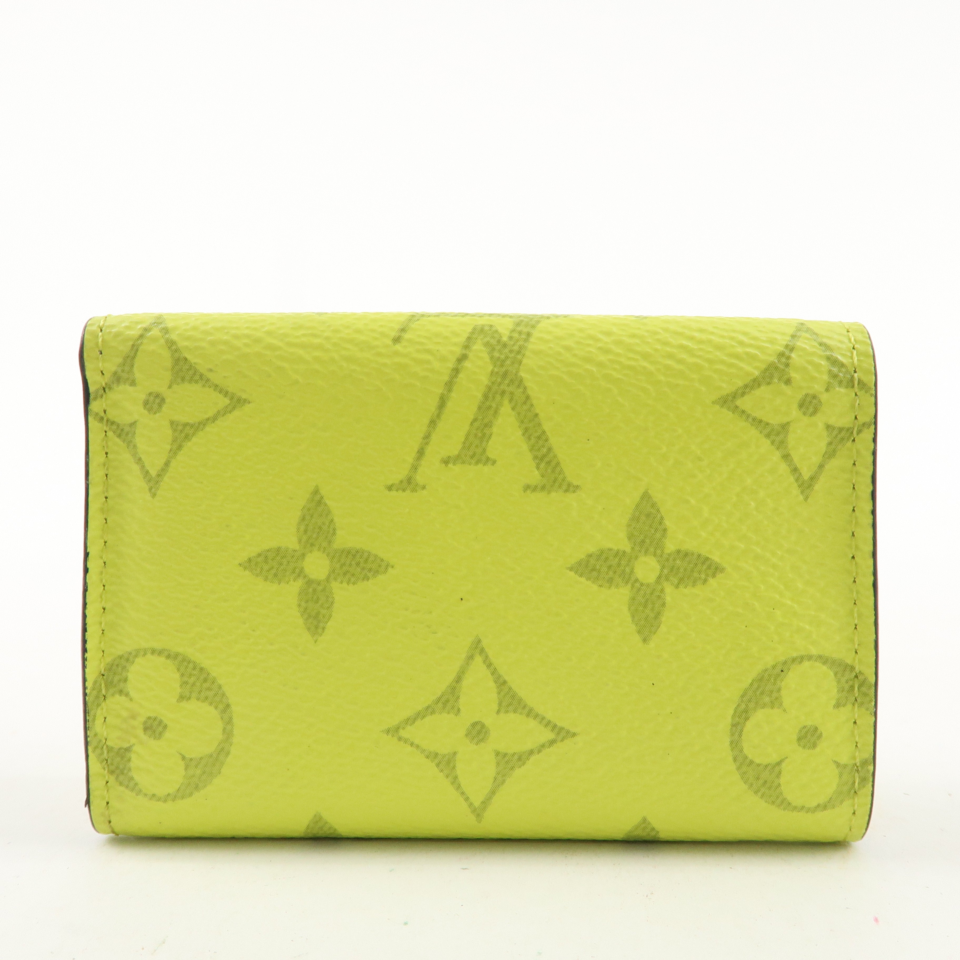 Louis Vuitton Taigalama Discovery Compact Wallet Jaune M67629