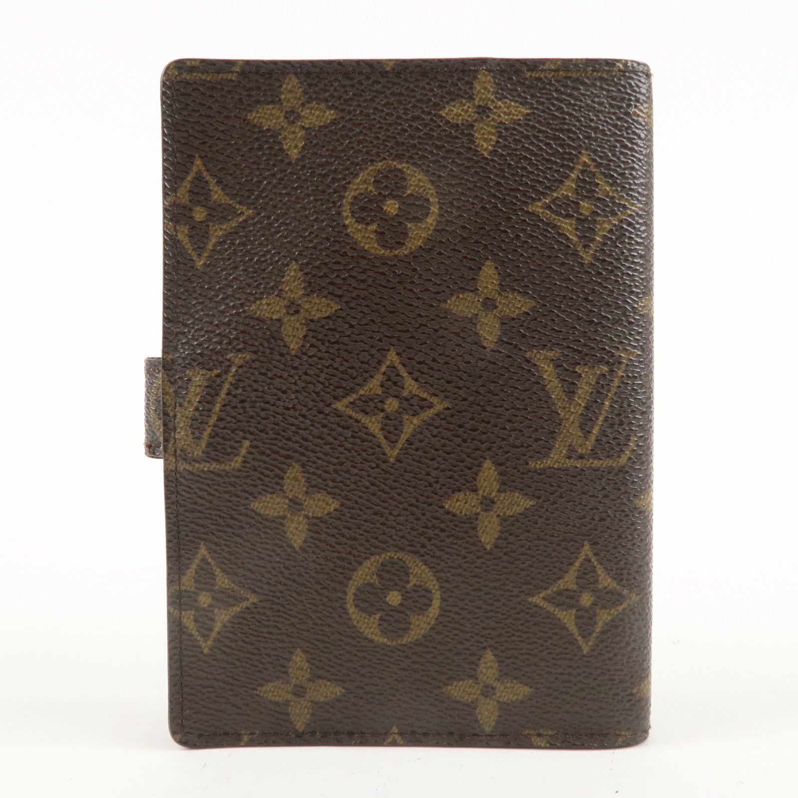 Louis Vuitton Monogram Agenda PM Planner Cover Brown R20005