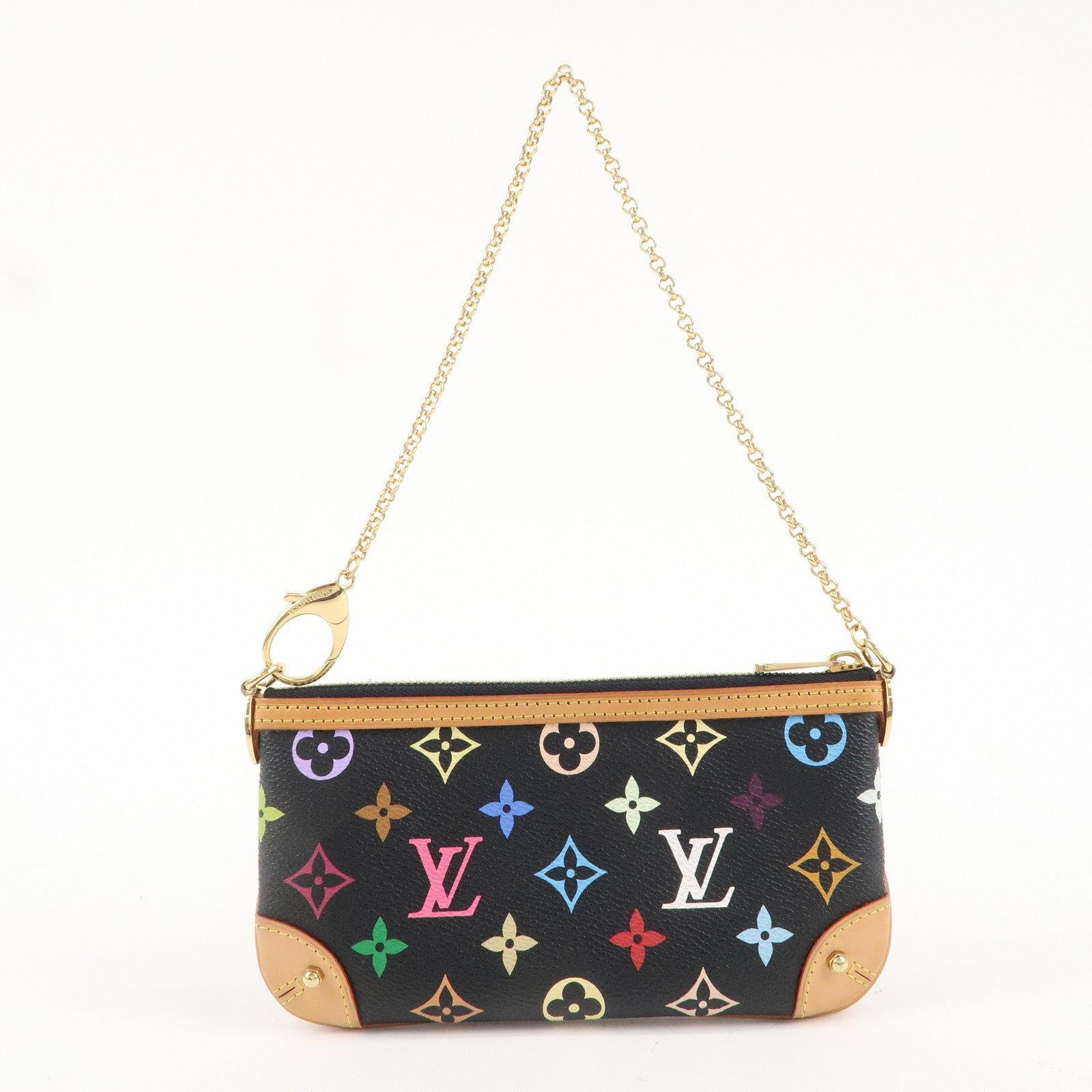 Louis Vuitton Monogram Multi Color Pochette Milla MM M60097