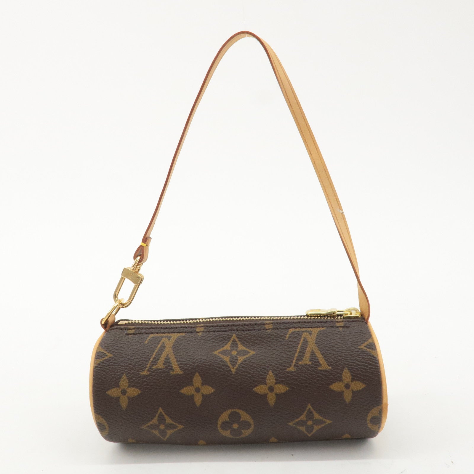 Louis Vuitton Monogram Mini Pouch for Papillon Bag New Style Brown